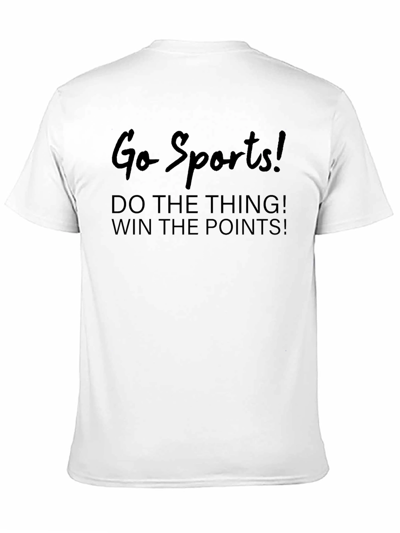 Go Sports! Novelty Graphic T-Shirt
