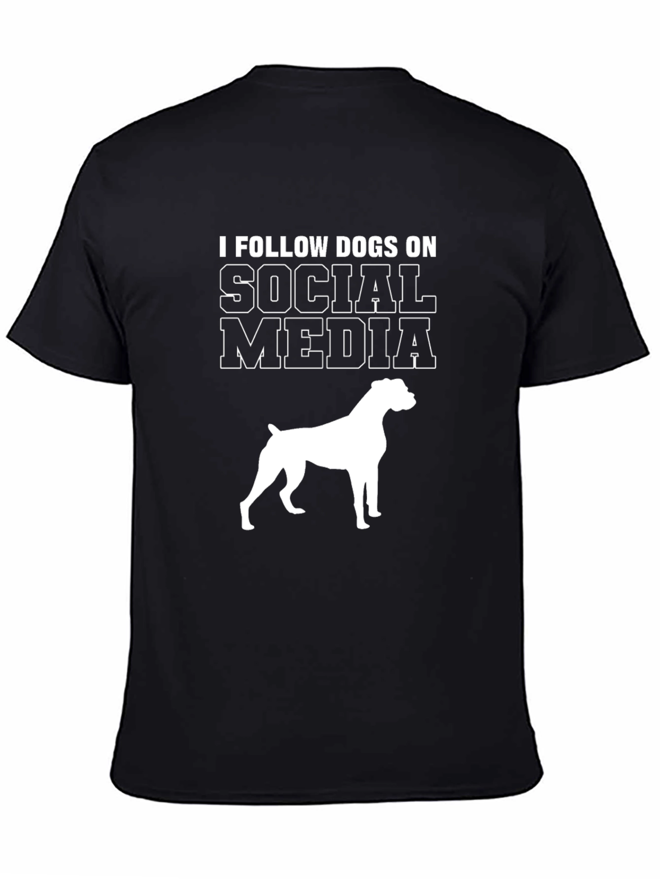 Dog Lover Social Media T-Shirt