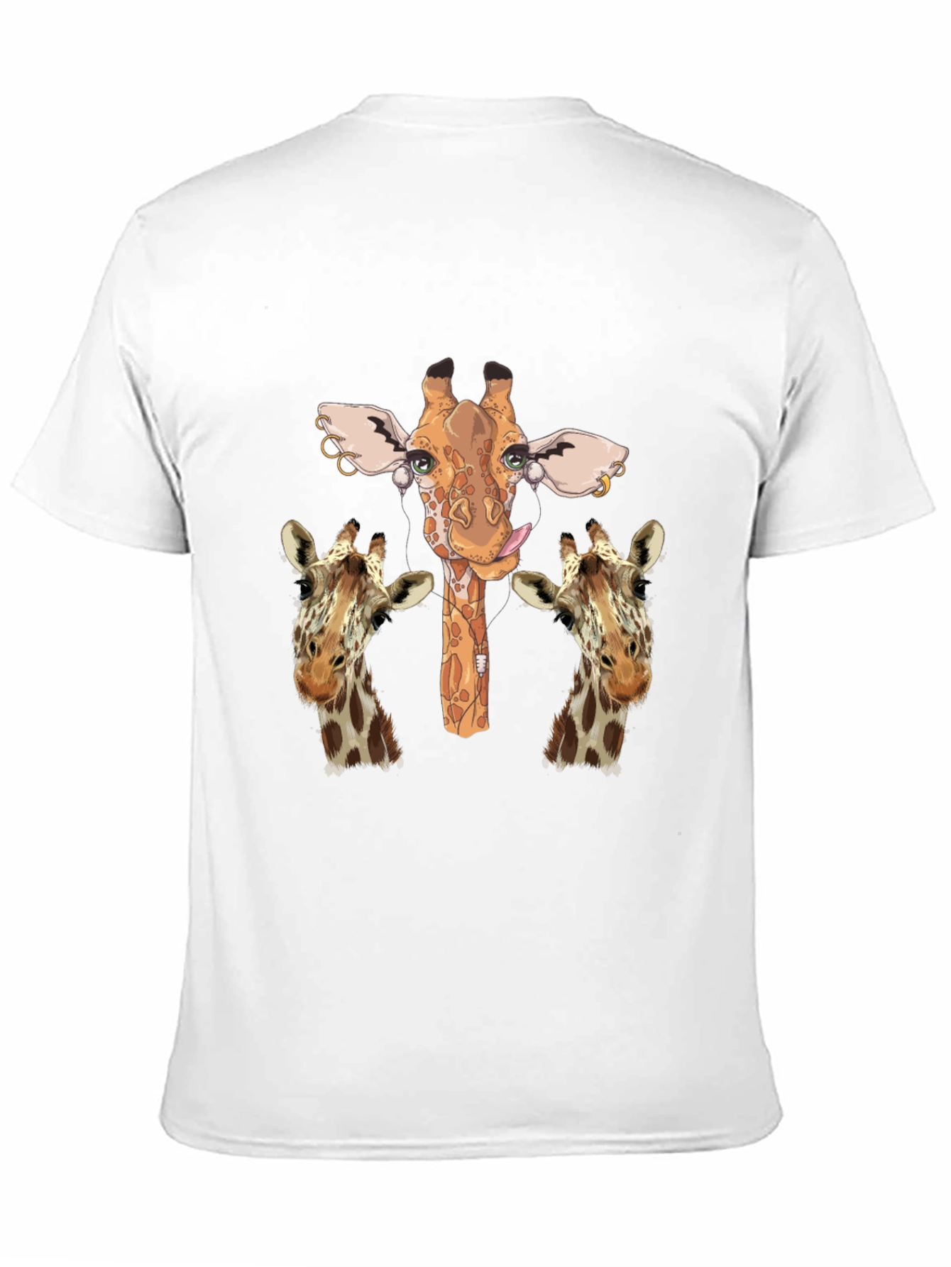 Giraffe T-Shirt Unique Print Unisex