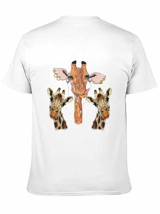 Giraffe T-Shirt Unique Print Unisex