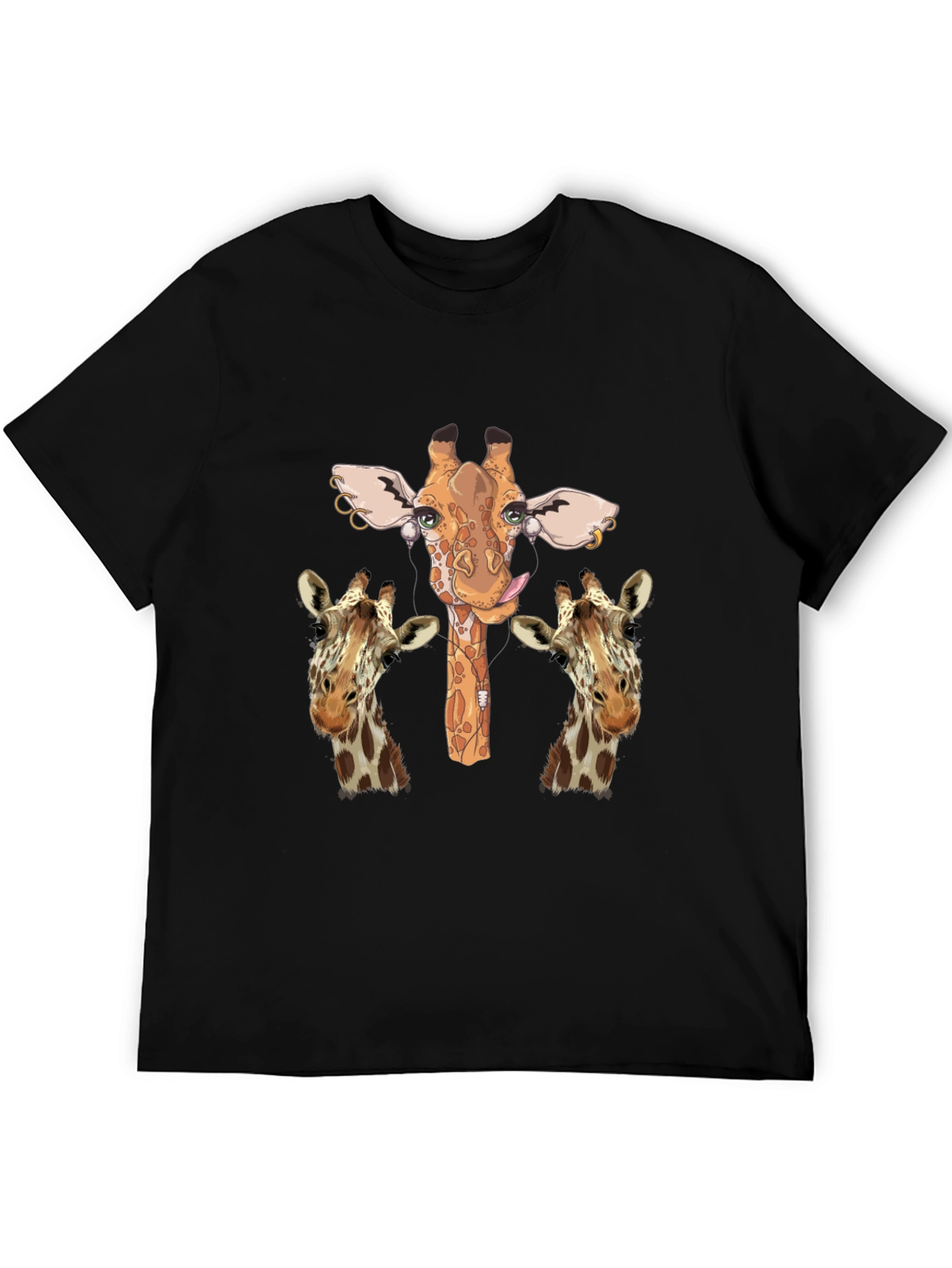 Giraffe T-Shirt Unique Print Unisex