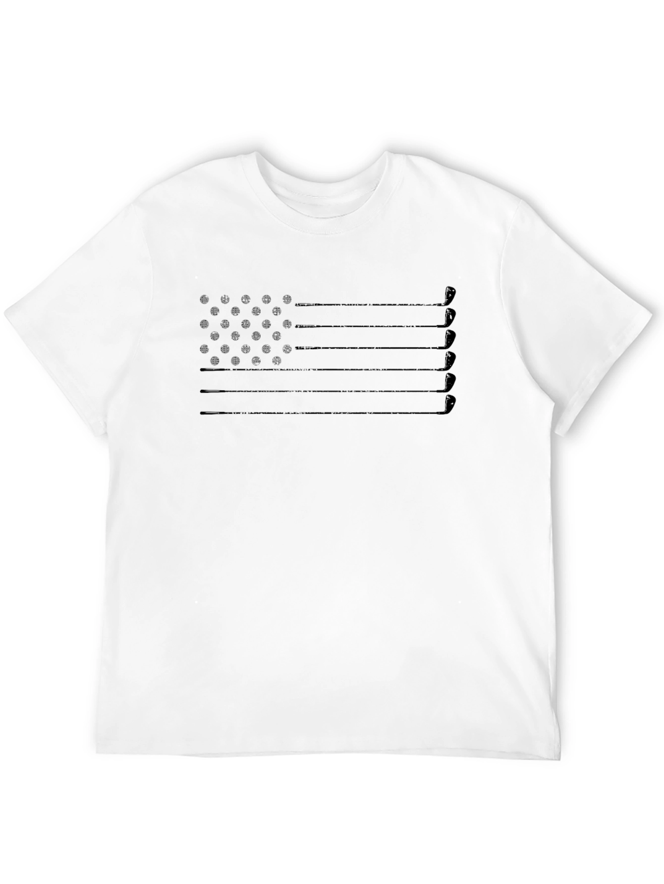 Golf American Flag T-Shirt