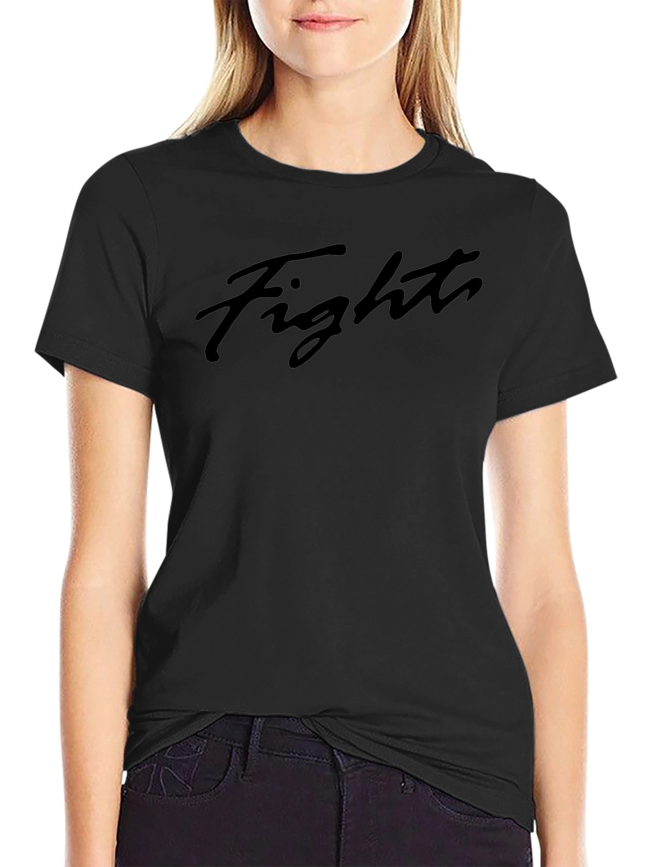 Fight Script Black T-Shirt