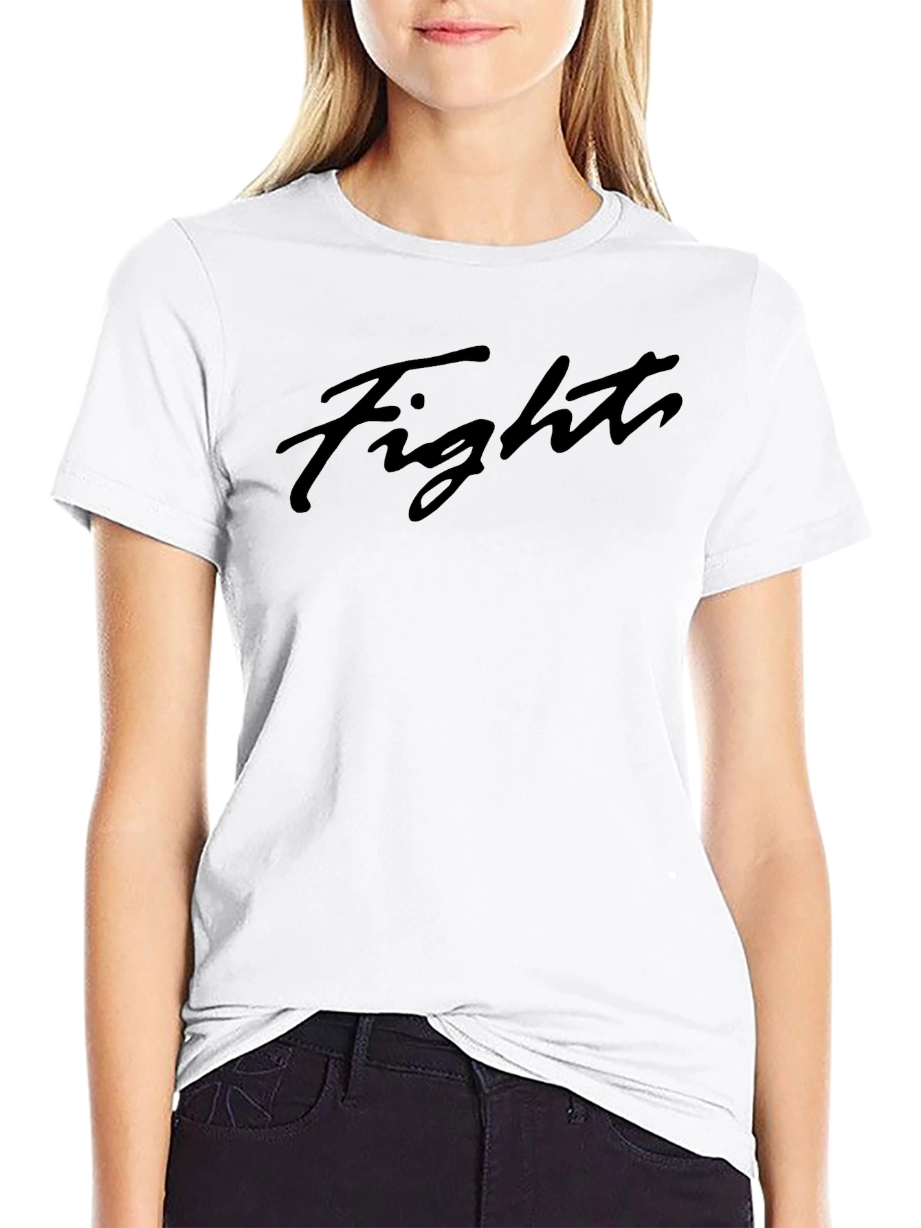 Fight Script Black T-Shirt