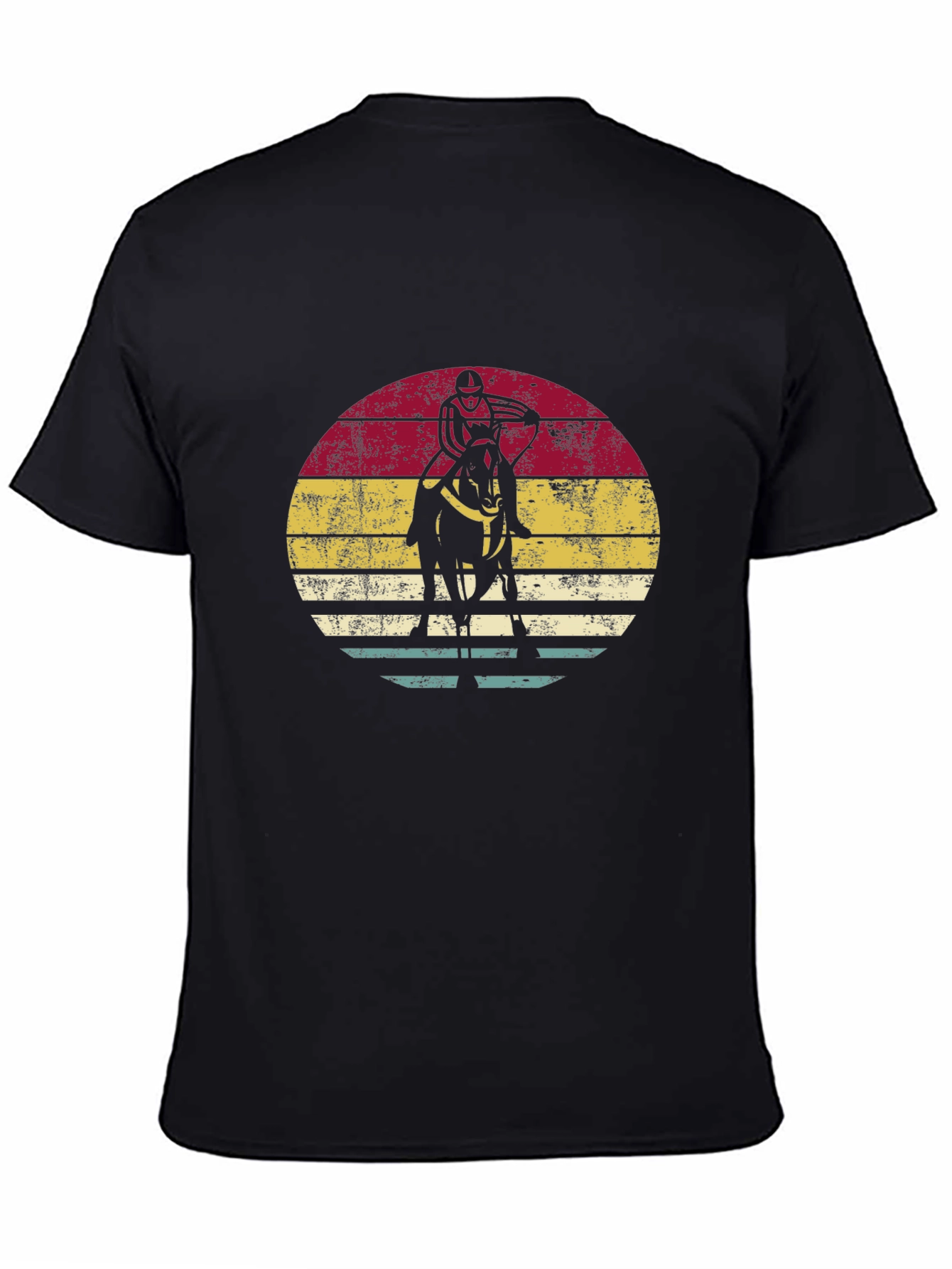 Retro Horse Jockey Graphic Tee