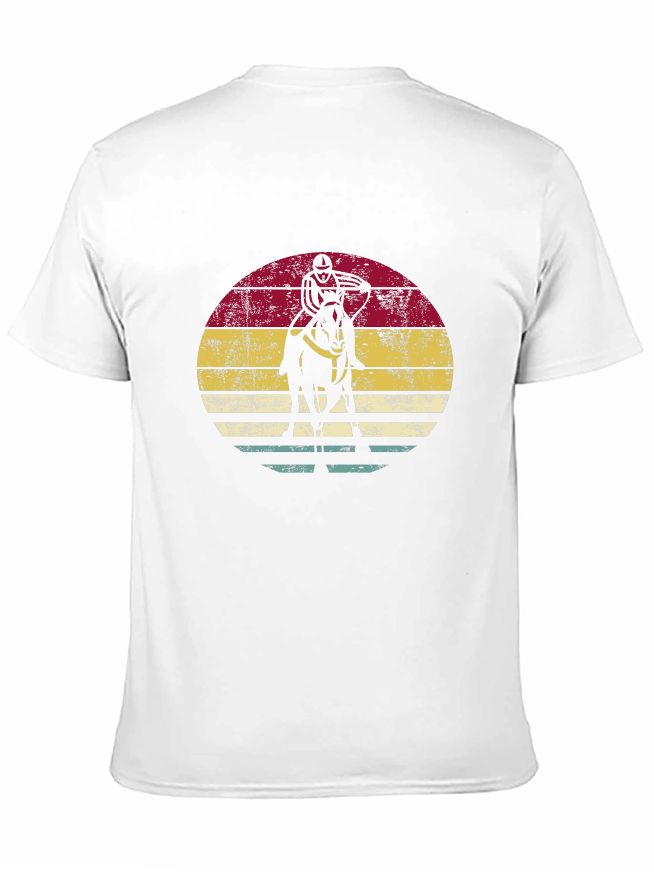 Retro Horse Jockey Graphic Tee