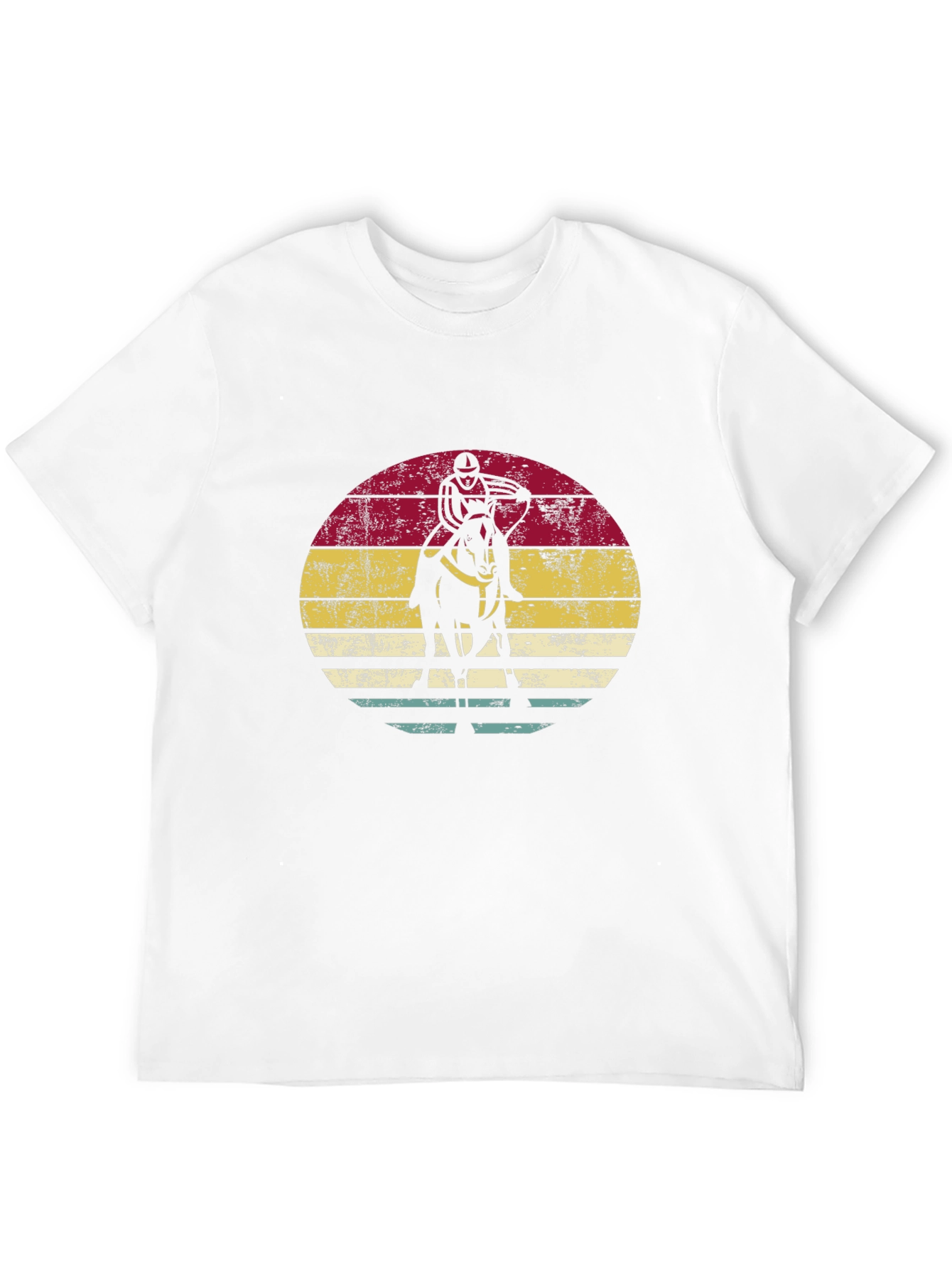 Retro Horse Jockey Graphic Tee