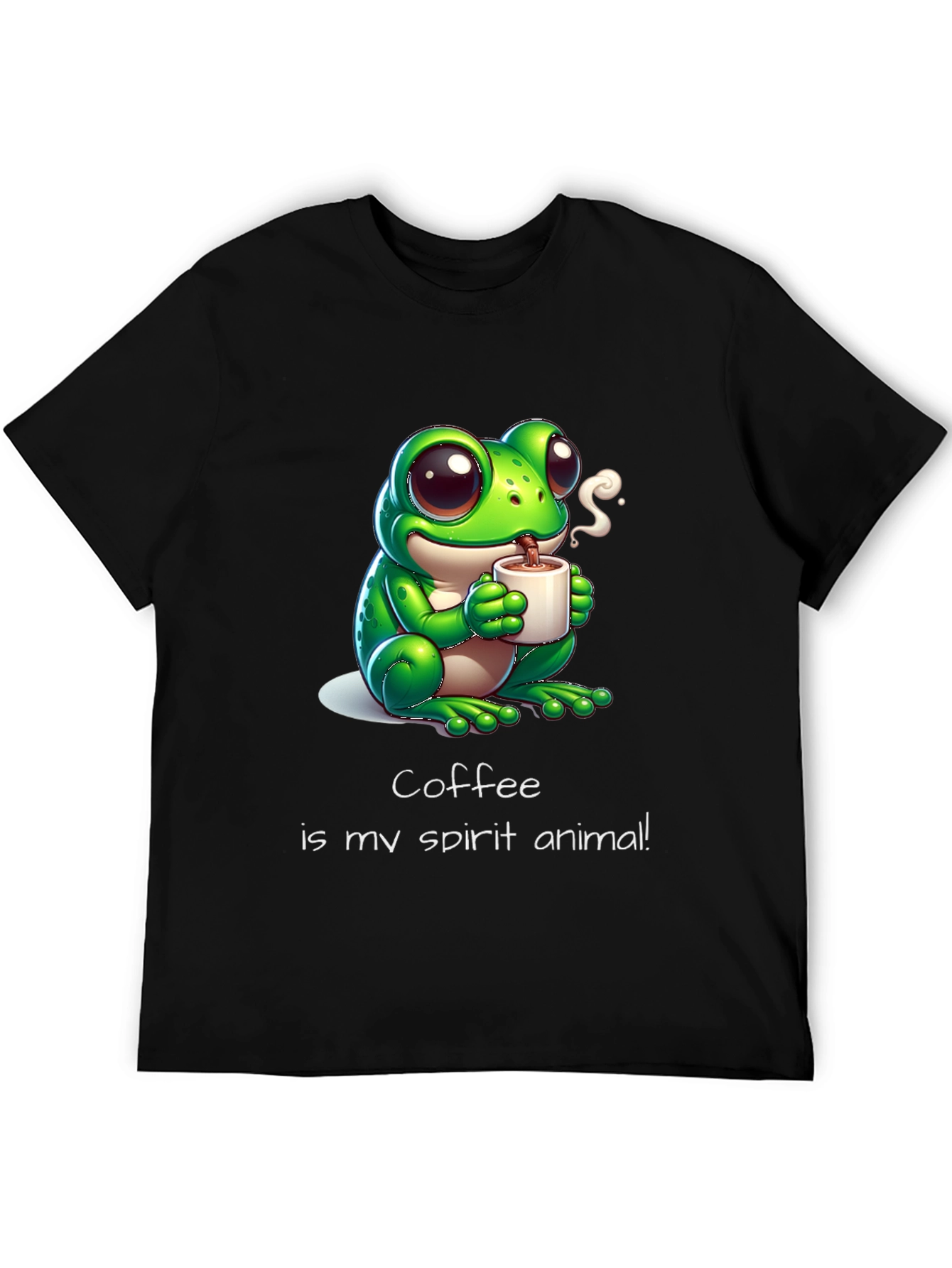 Coffee Frog T-Shirt - Spirit Animal Tee