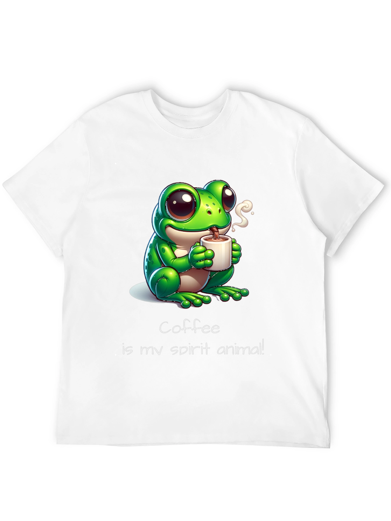 Coffee Frog T-Shirt - Spirit Animal Tee