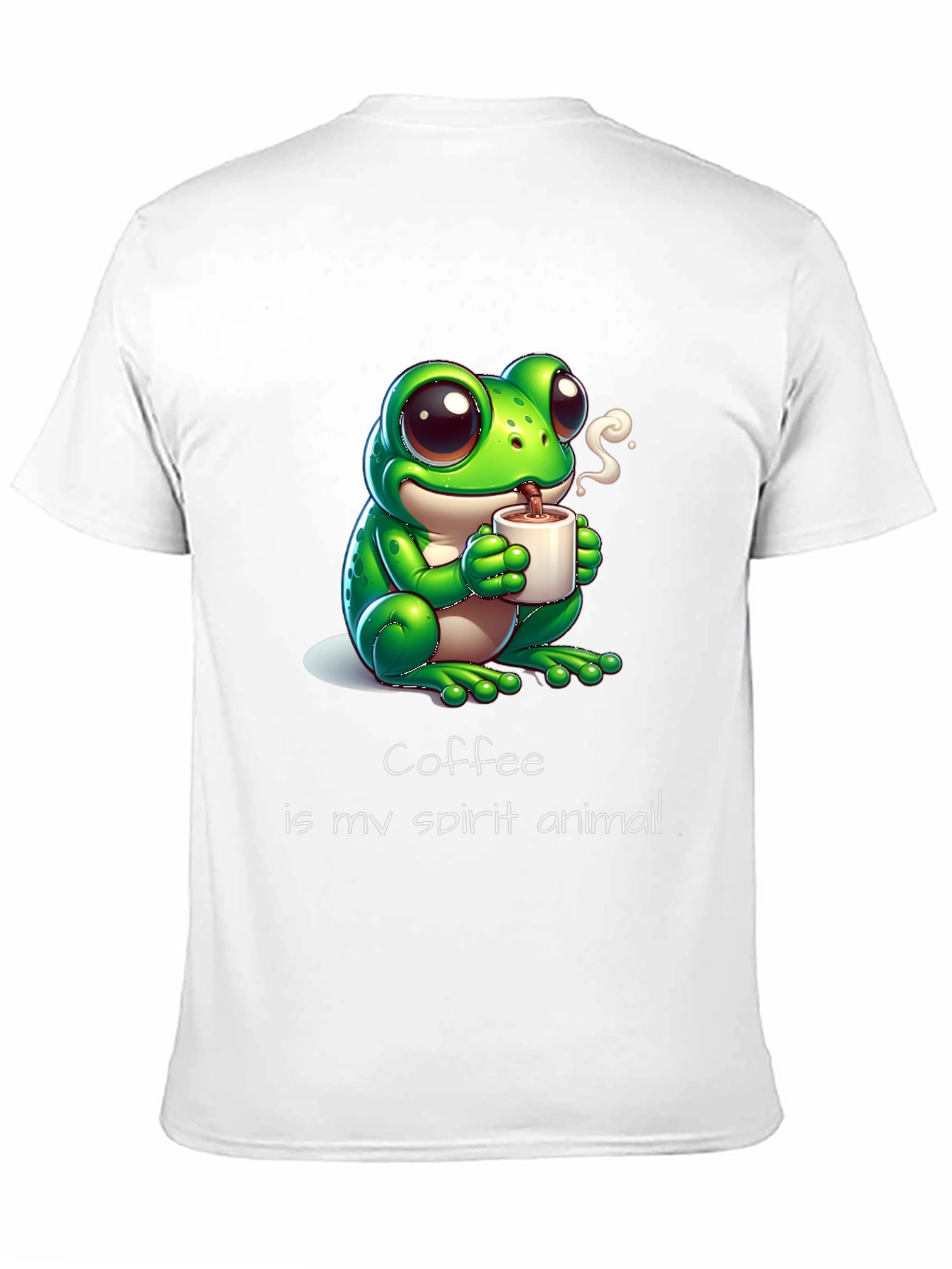 Coffee Frog T-Shirt - Spirit Animal Tee