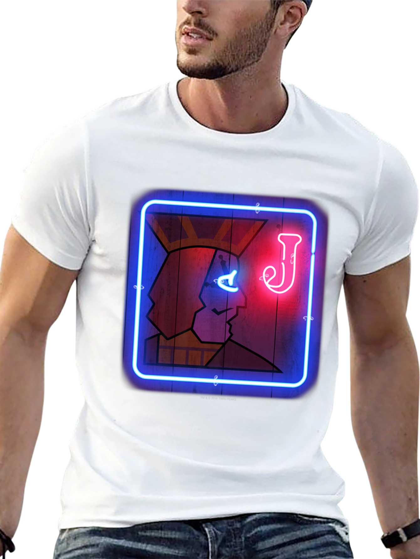 Neon Jack T-Shirt - Unique Graphic Tee