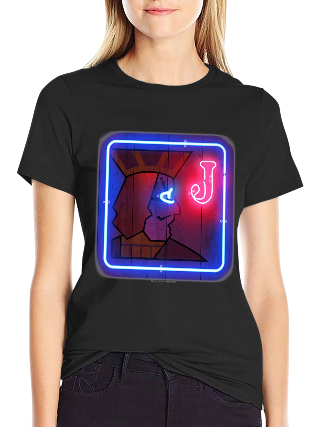 Neon Jack T-Shirt - Unique Graphic Tee