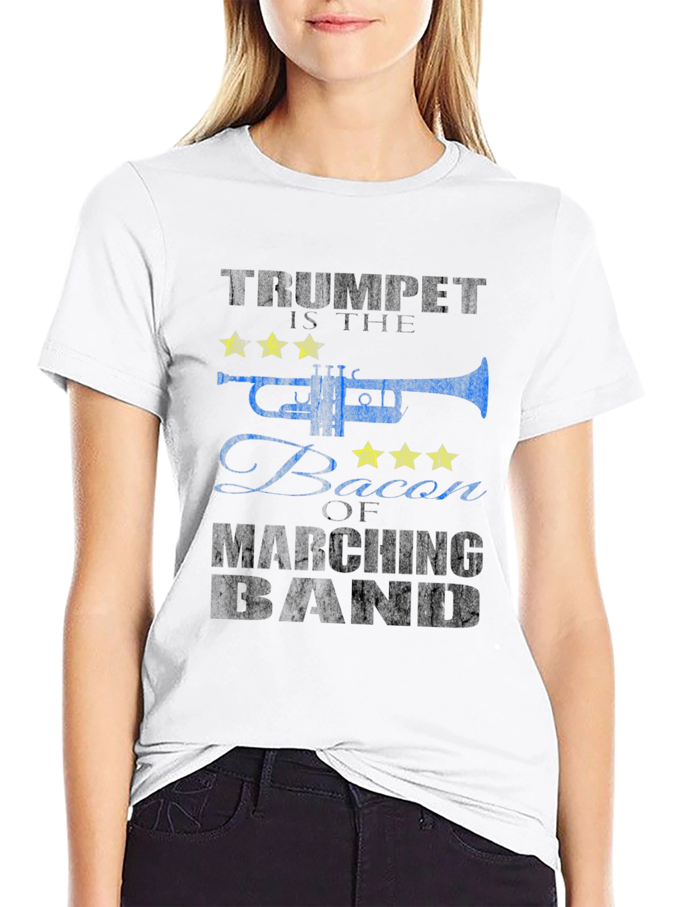 Trumpet is the Bacon of Marching Band T-Shirt