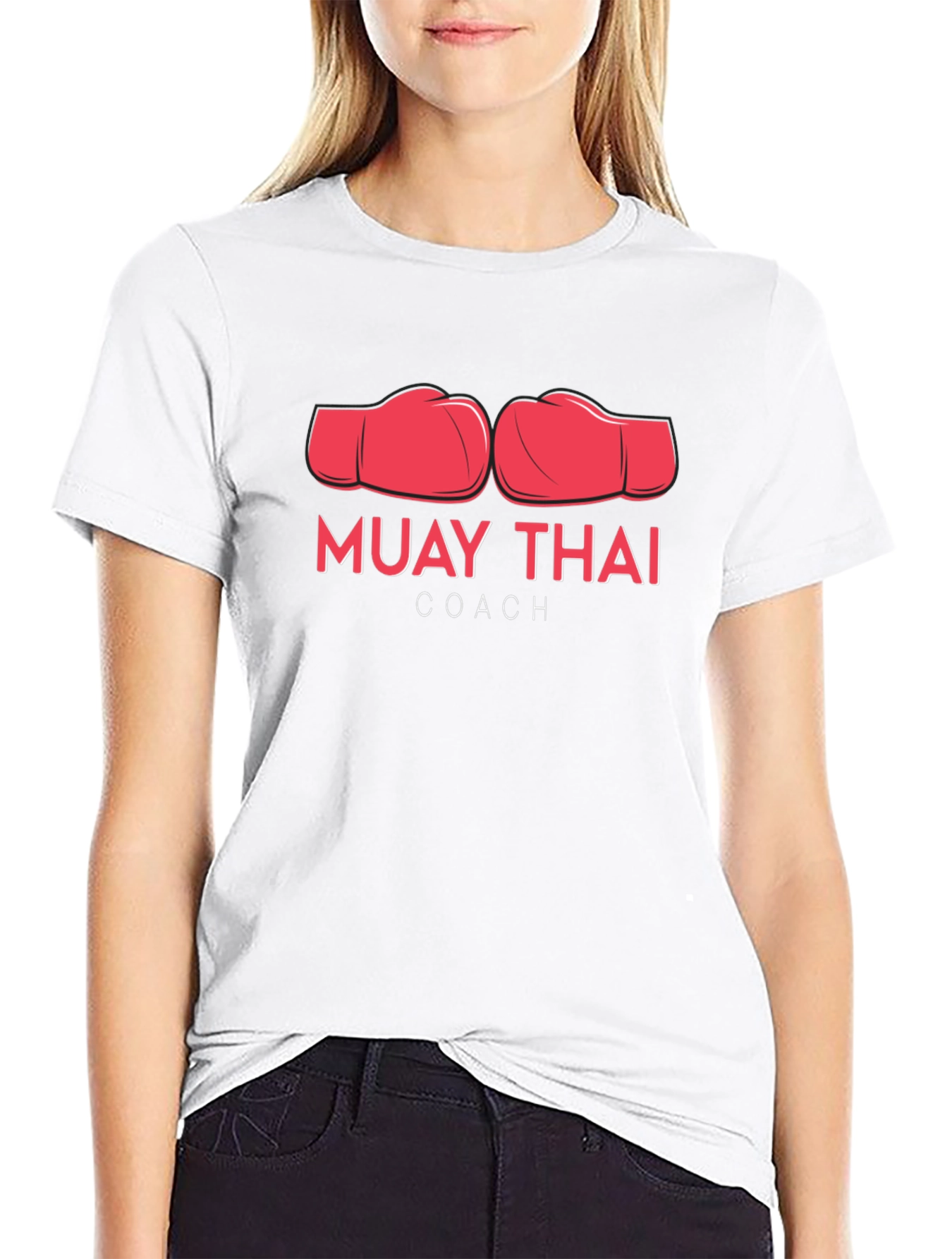 Muay Thai Coach T-Shirt - Boxing Design