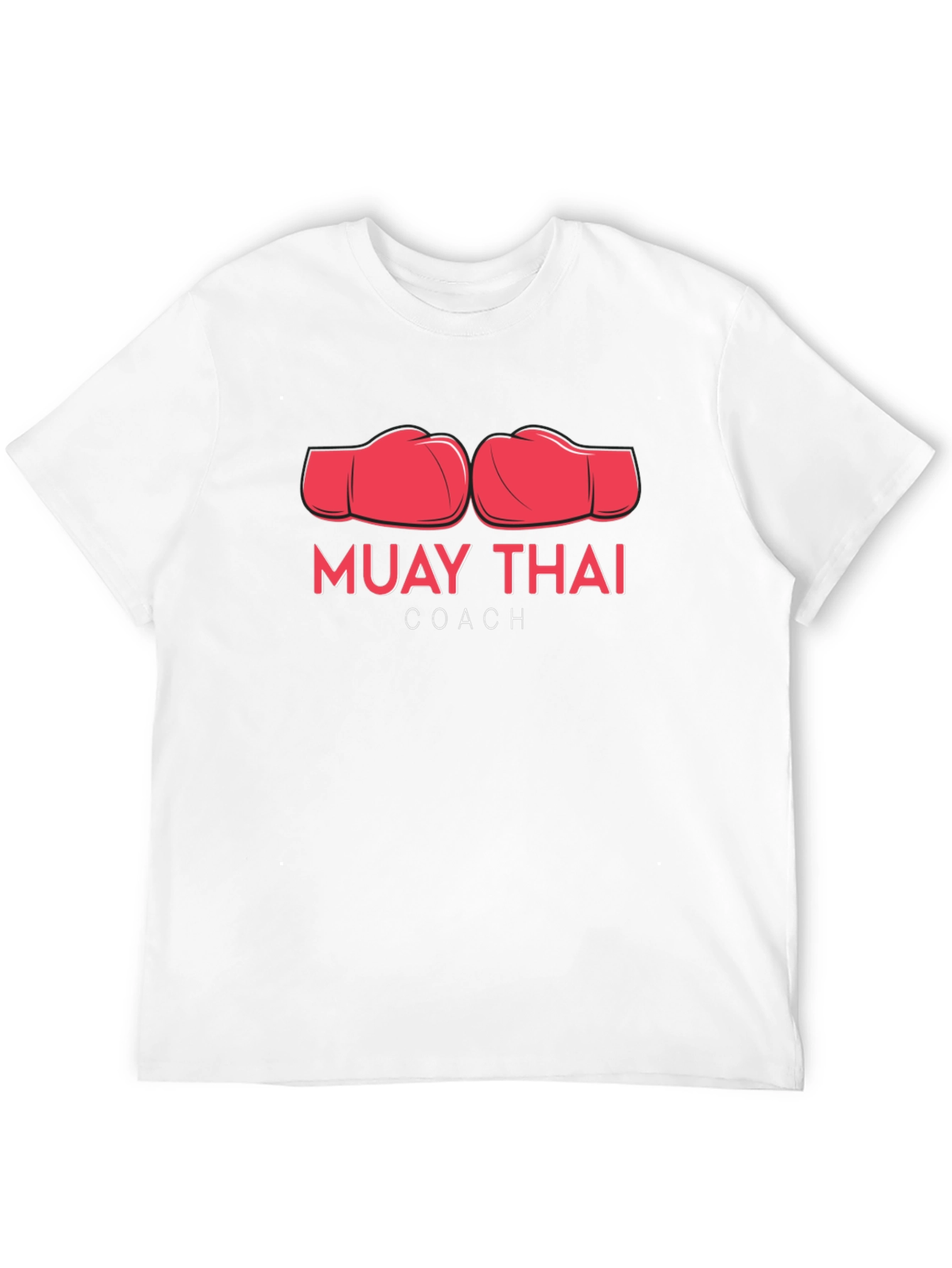 Muay Thai Coach T-Shirt - Boxing Design