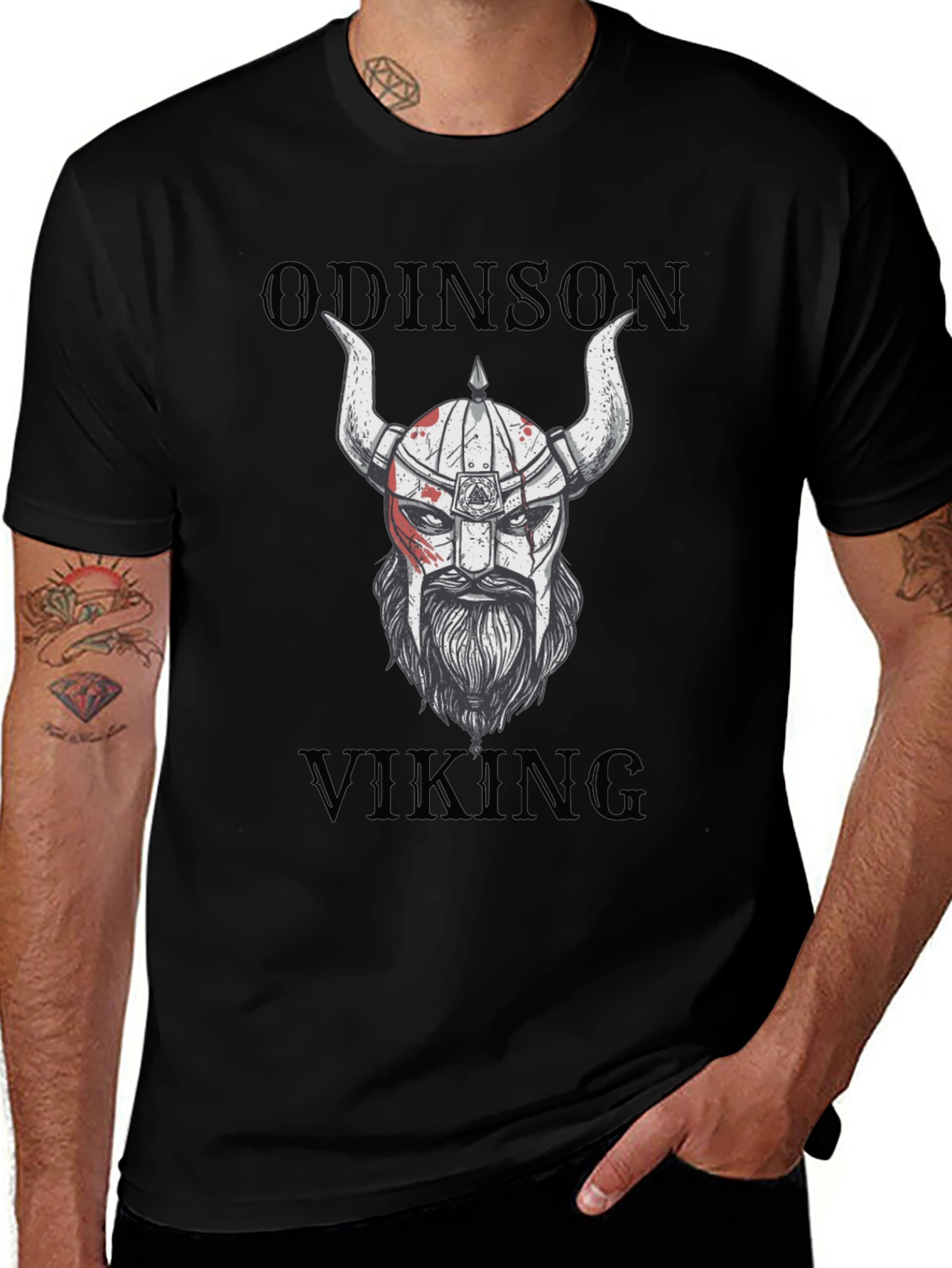 Odinson Viking T-Shirt - Nordic Warrior Tee