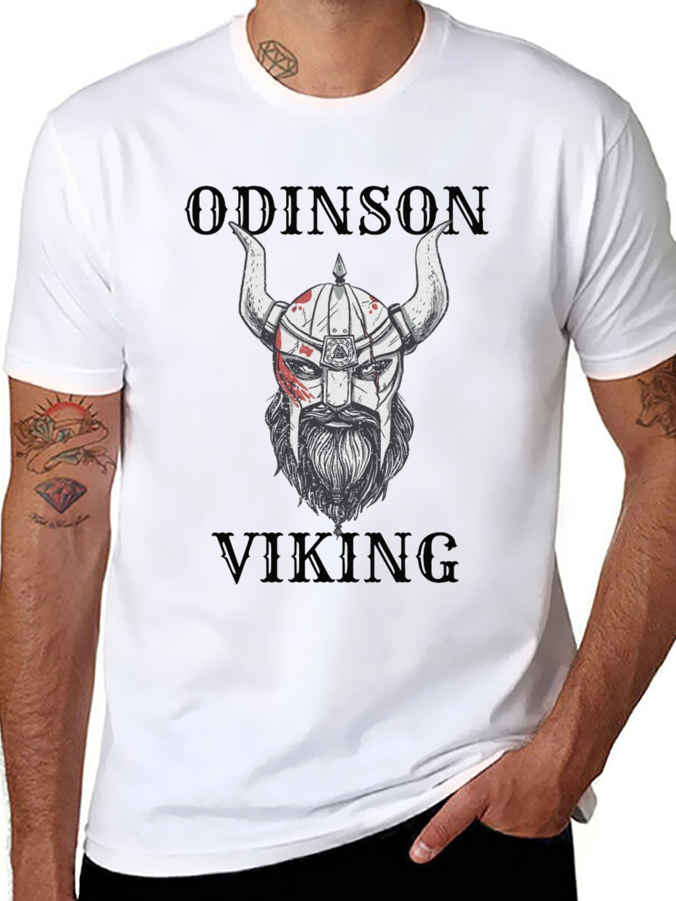 Odinson Viking T-Shirt - Nordic Warrior Tee