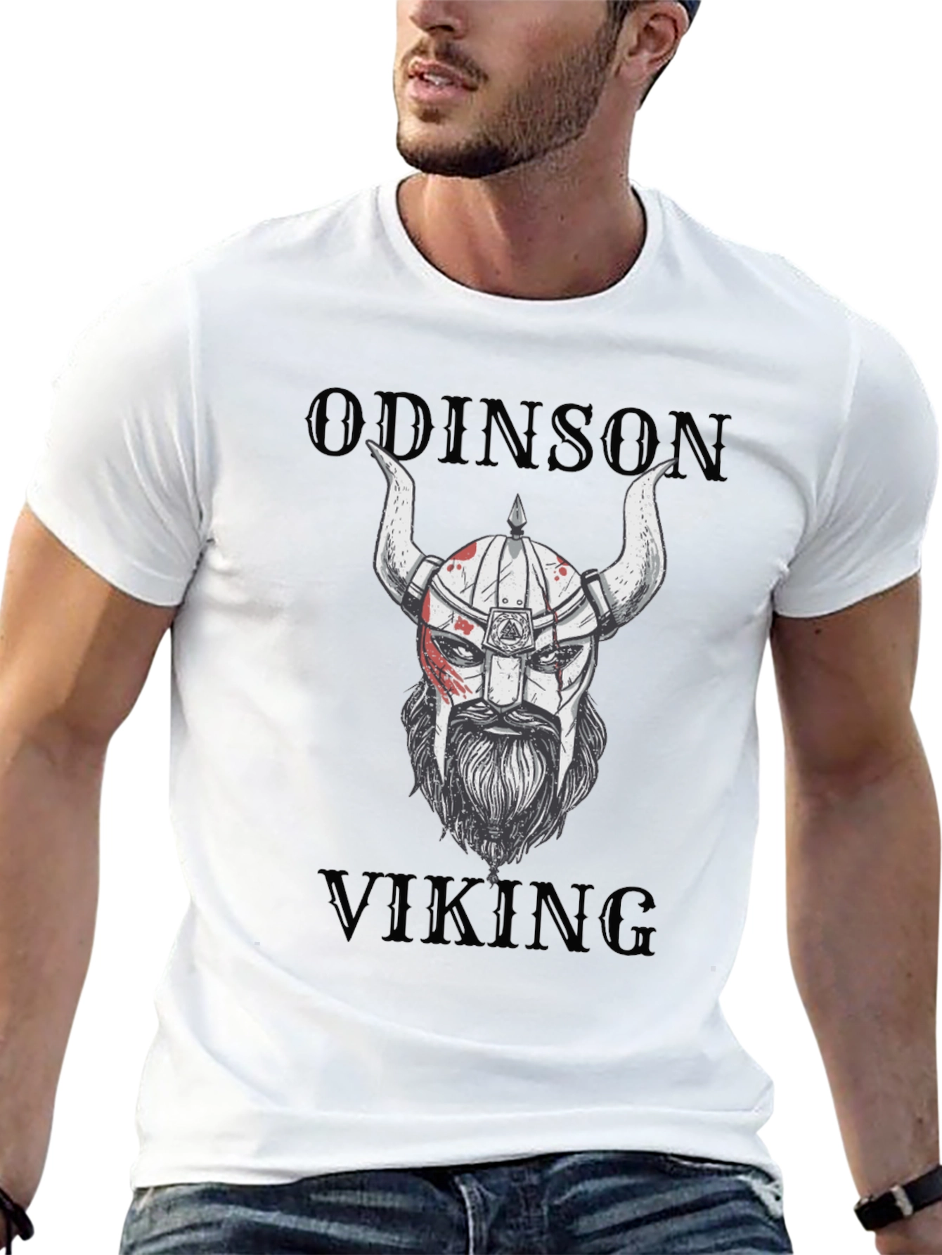Odinson Viking T-Shirt - Nordic Warrior Tee