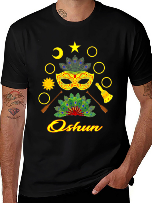 Oshun T-Shirt: African Orisha Inspired Design