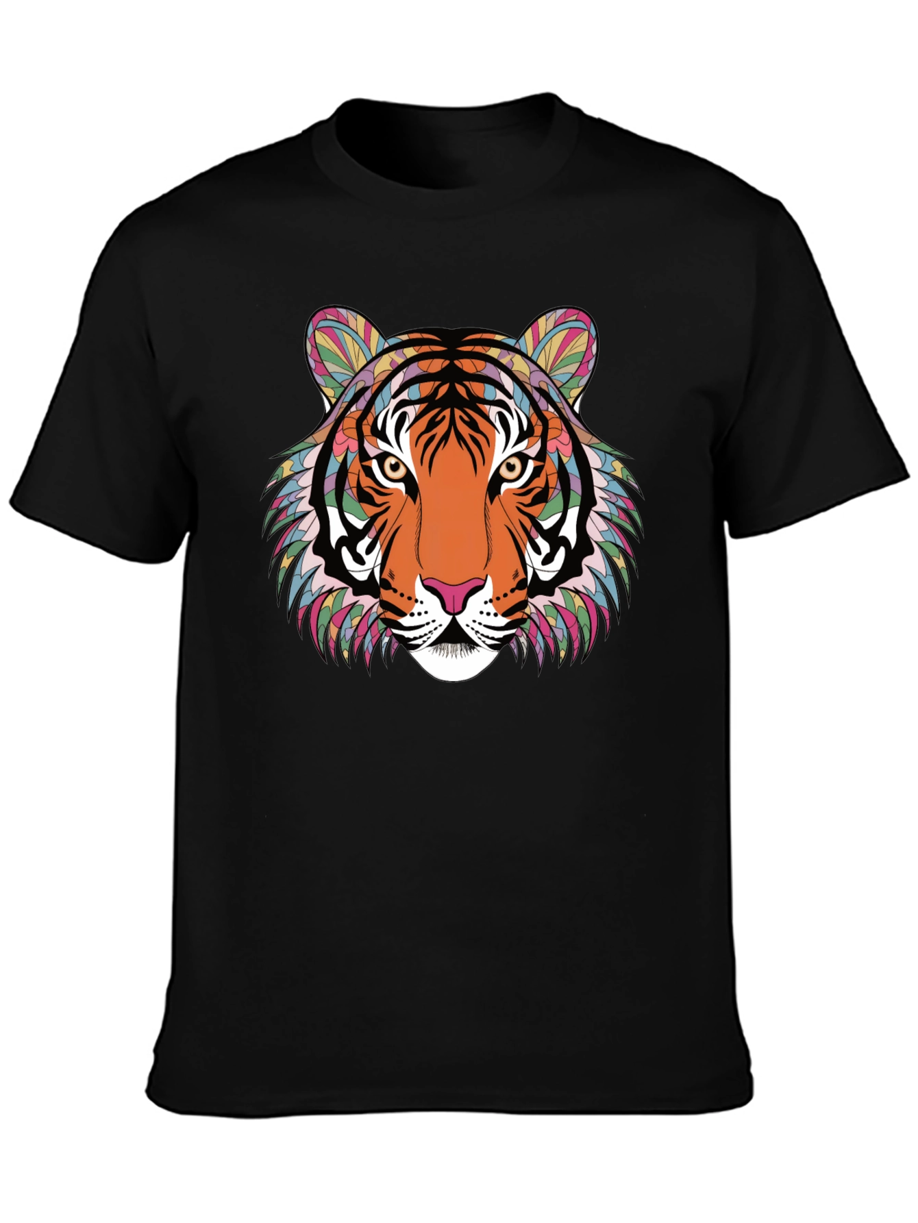 Bold Tiger Graphic Tee - Statement Piece