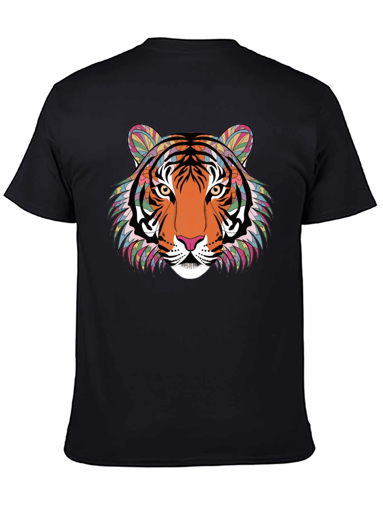 Bold Tiger Graphic Tee - Statement Piece
