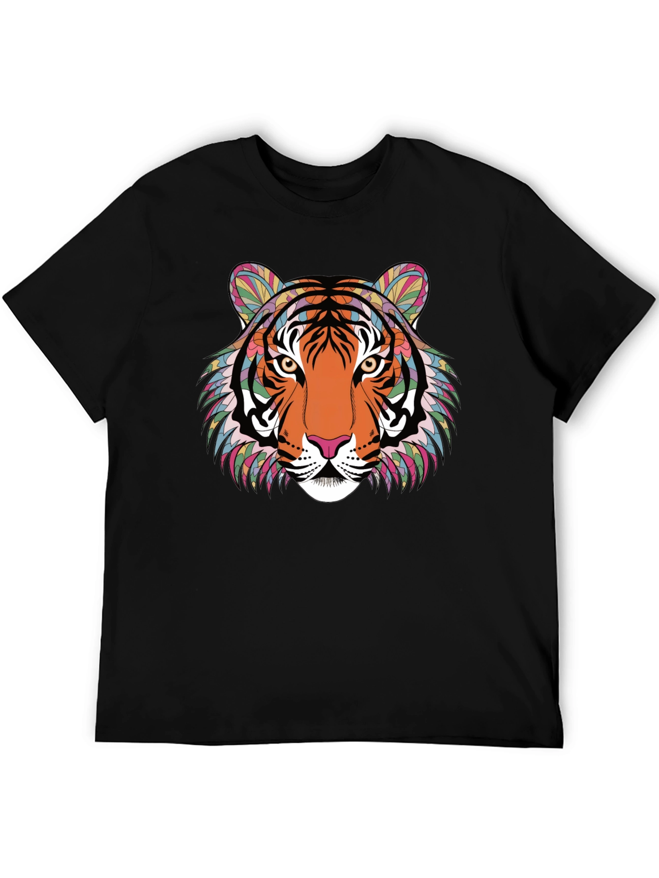 Bold Tiger Graphic Tee - Statement Piece