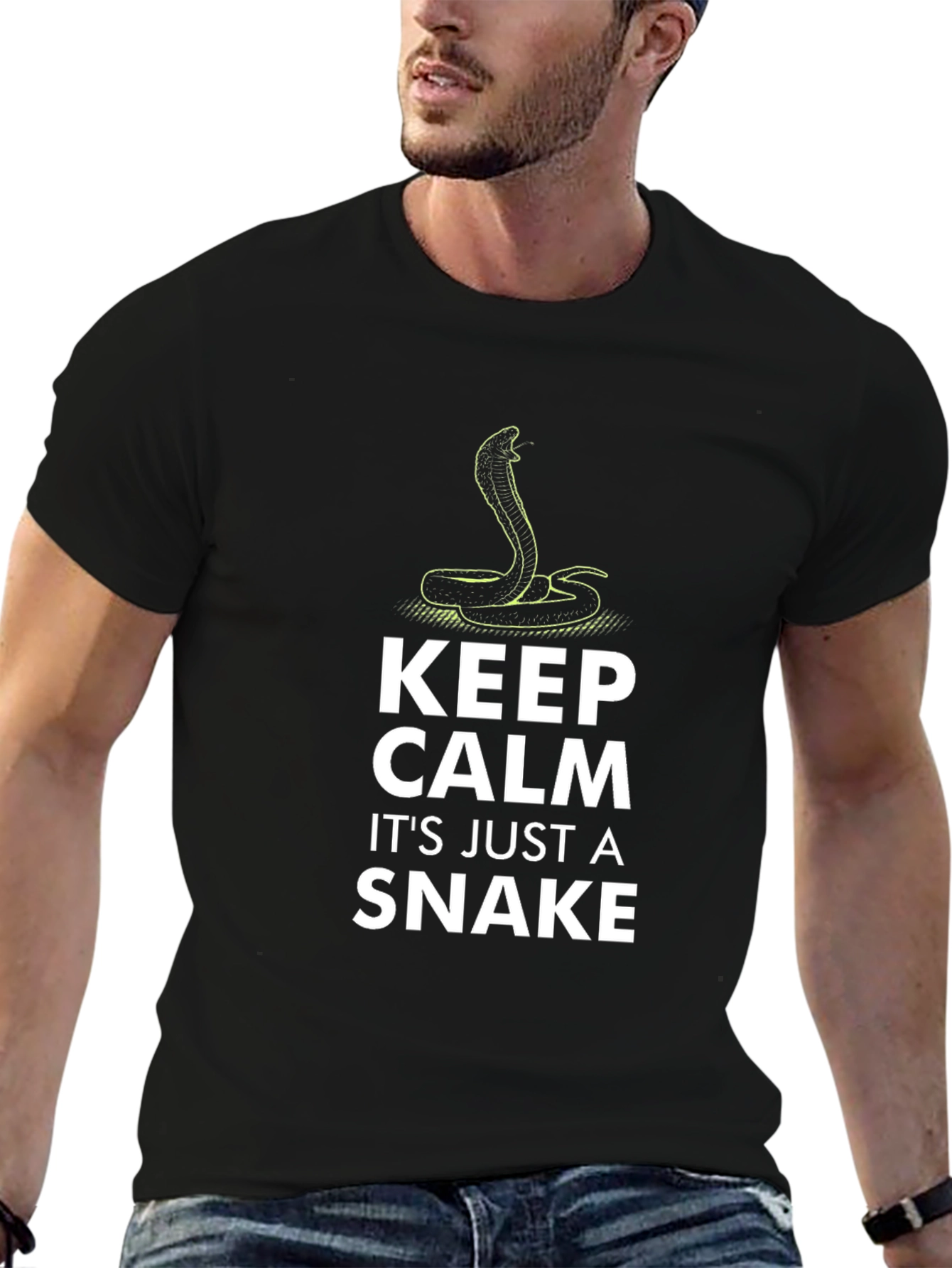 Keep Calm Snake T-Shirt