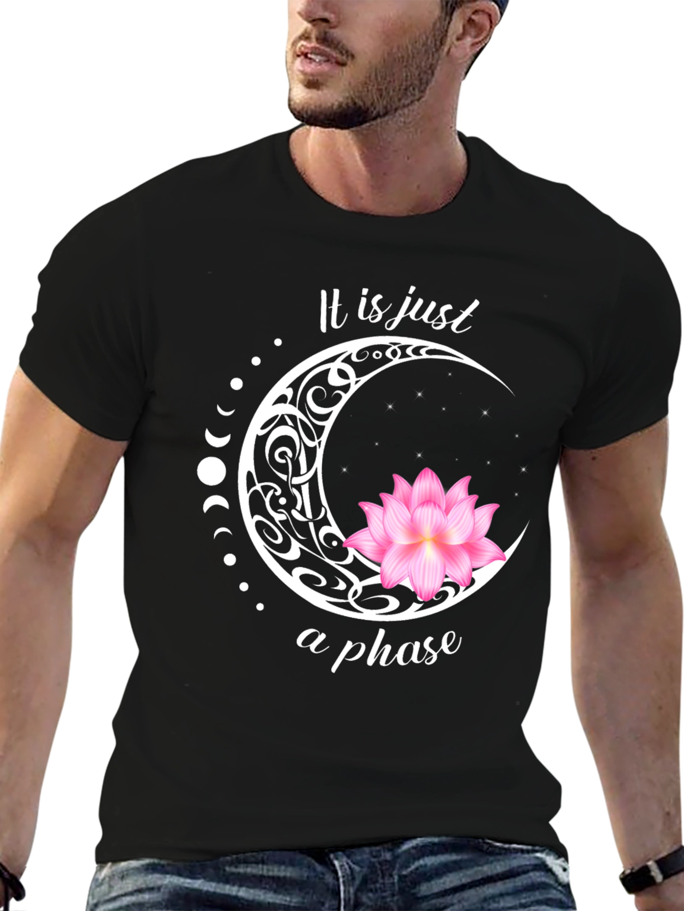 It is just a phase moon phase tee