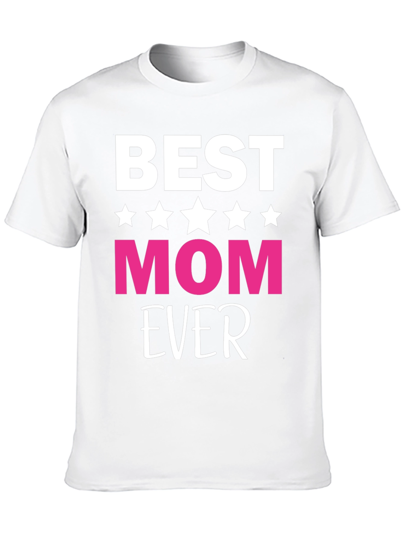 Best Mom Ever Graphic Tee - Black