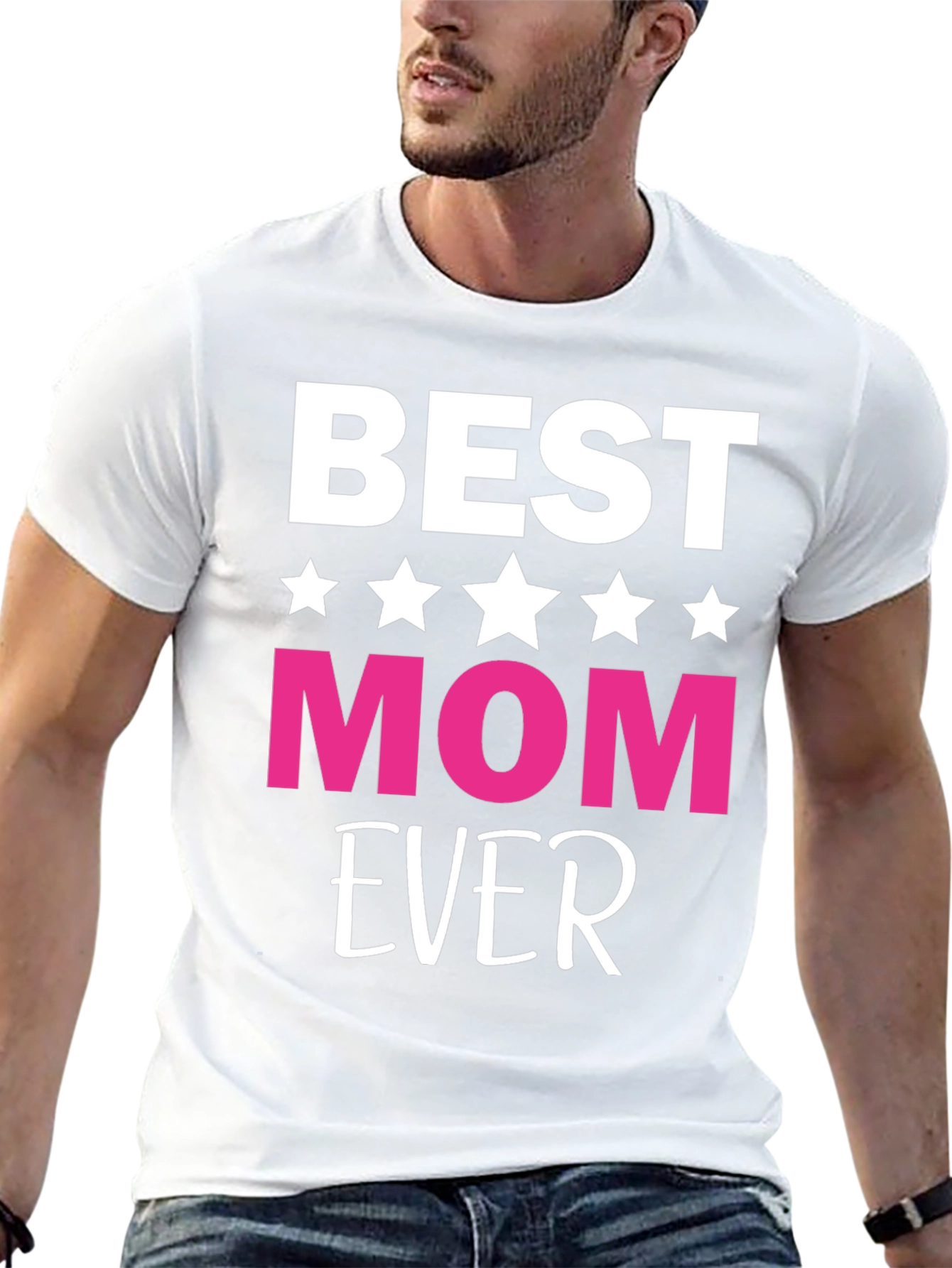 Best Mom Ever Graphic Tee - Black