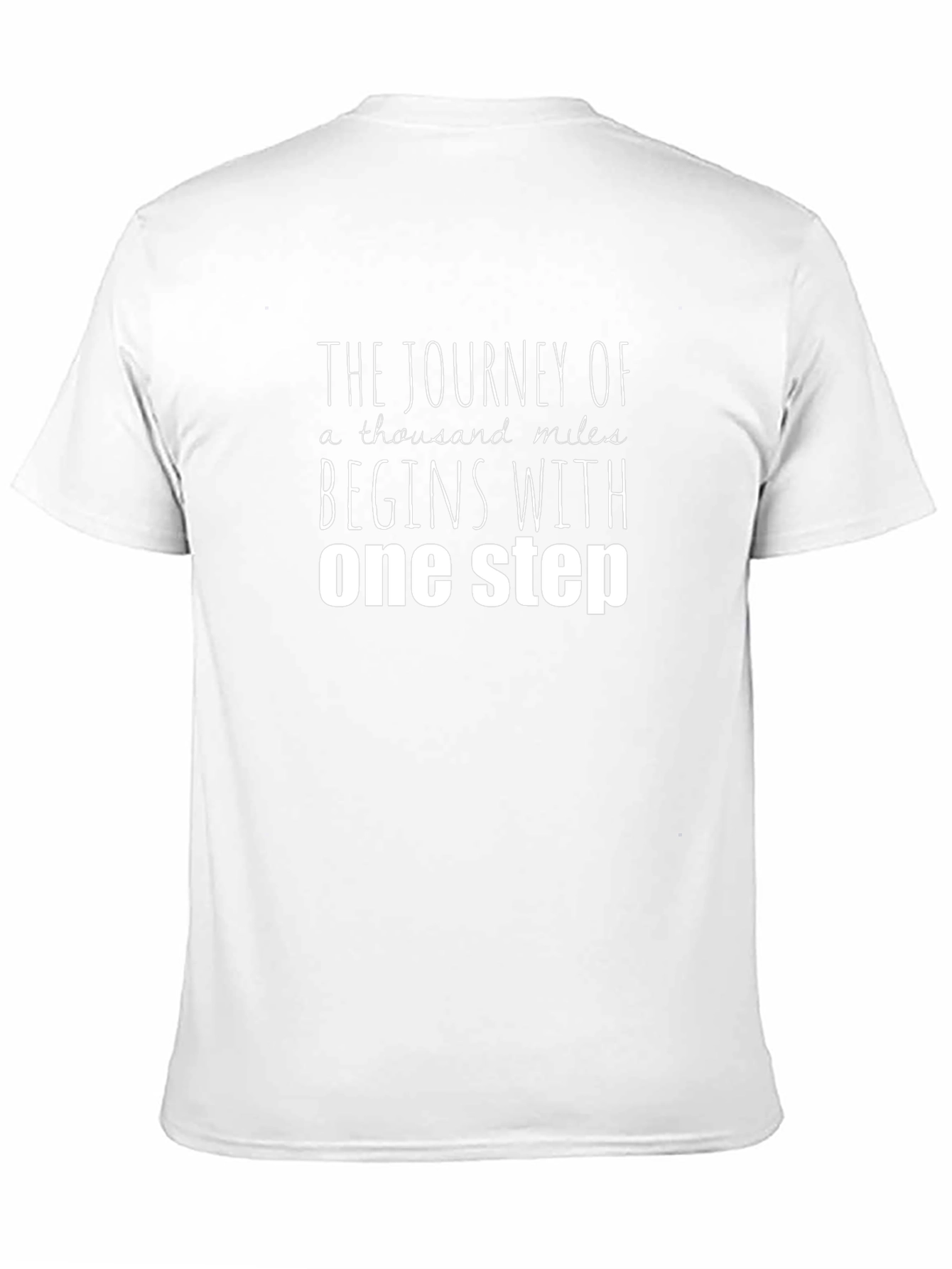 Journey Begins With One Step T-Shirt