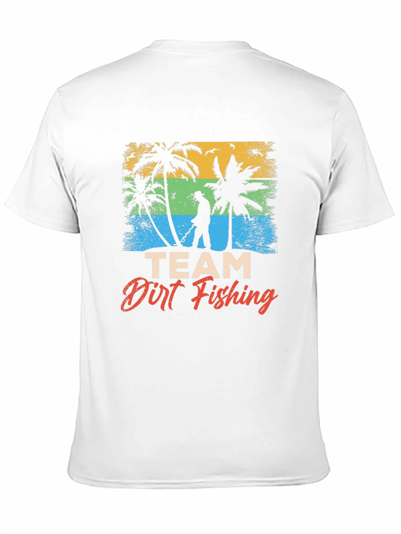 Team Dirt Fishing T-Shirt - Beach Metal Detecting Tee