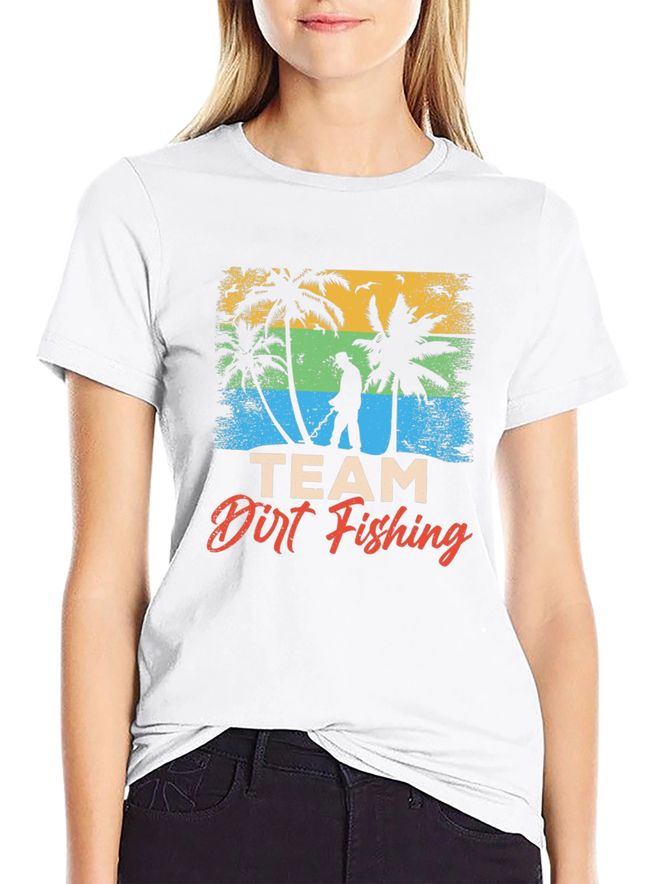 Team Dirt Fishing T-Shirt - Beach Metal Detecting Tee