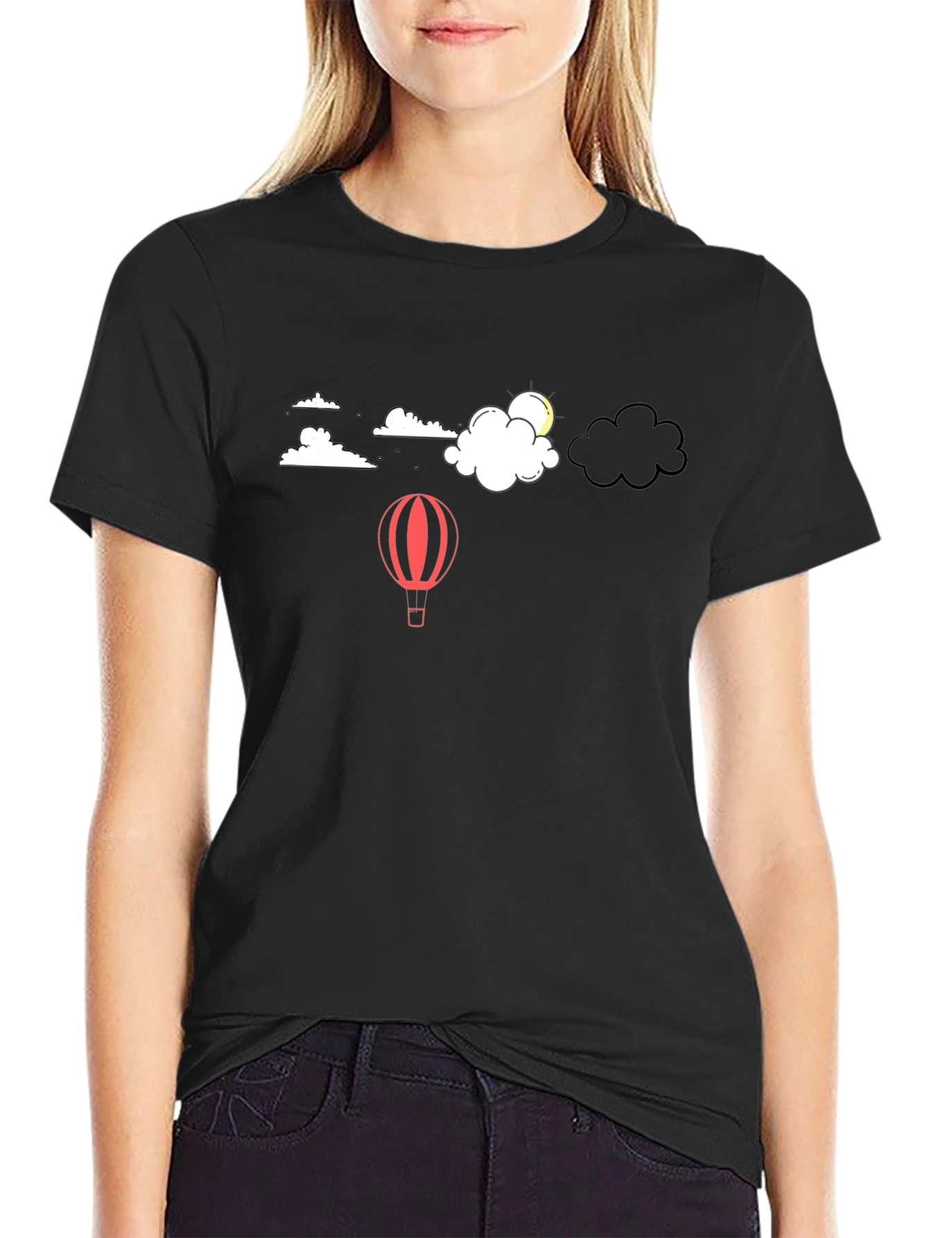 Air Balloon Graphic T-Shirt