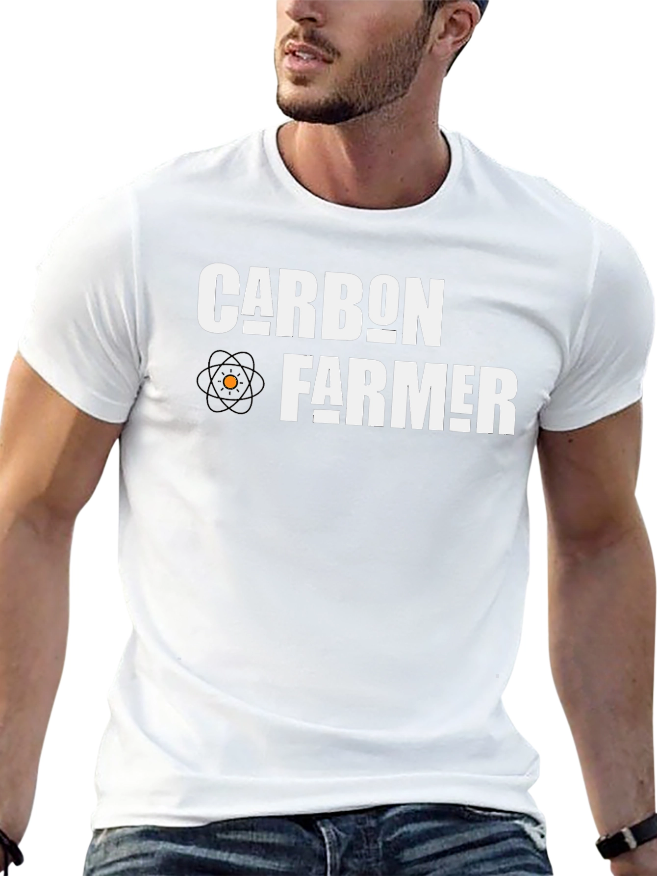 Carbon Farmer Graphic Tee - Black
