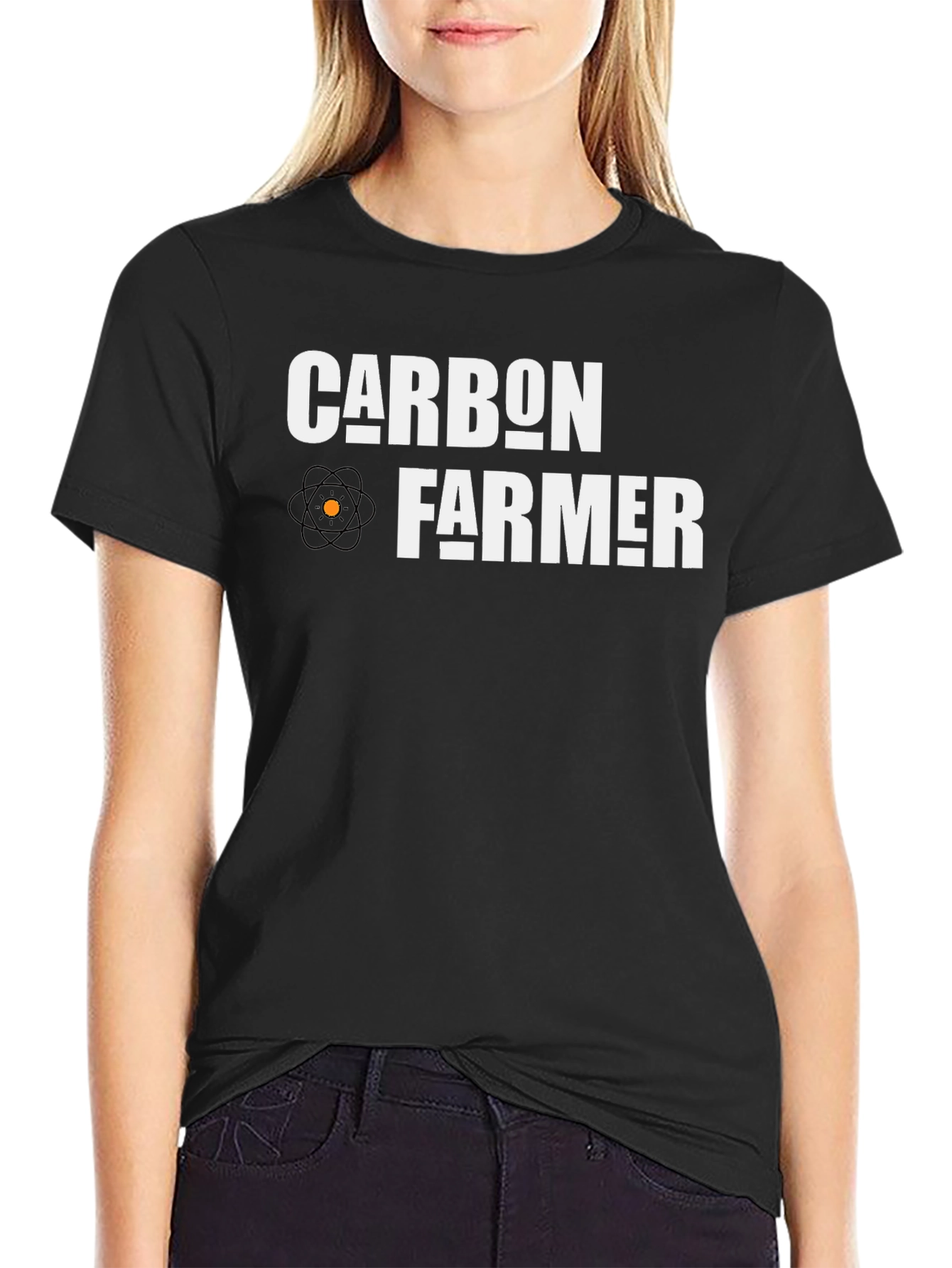 Carbon Farmer Graphic Tee - Black