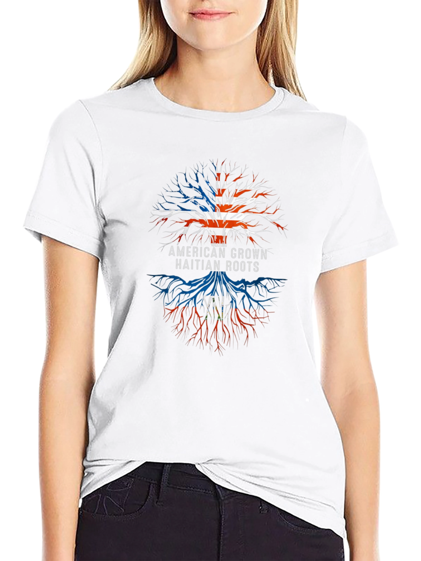 American Grown Haitian Roots T-Shirt