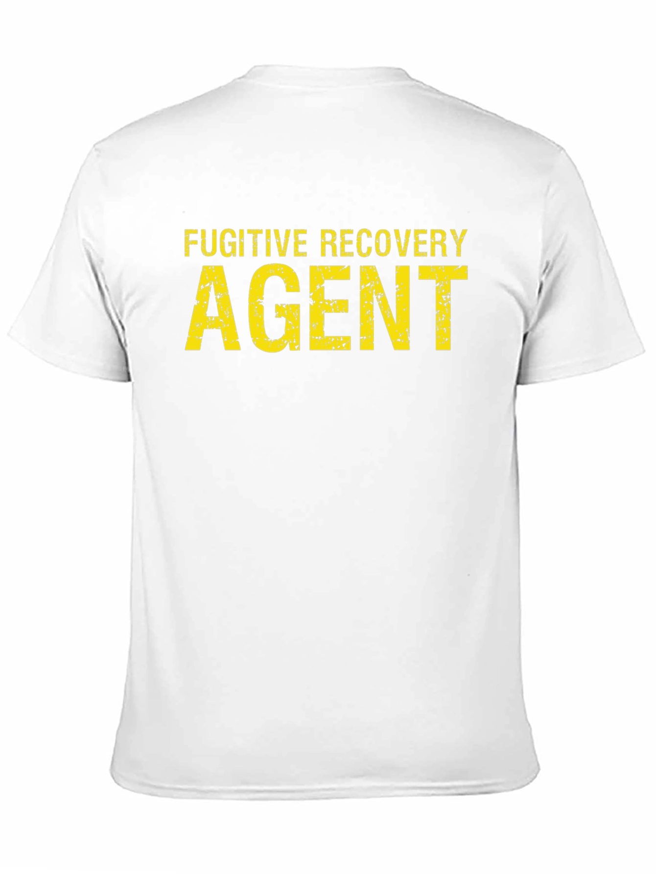 Fugitive Recovery Agent Graphic Tee - Black