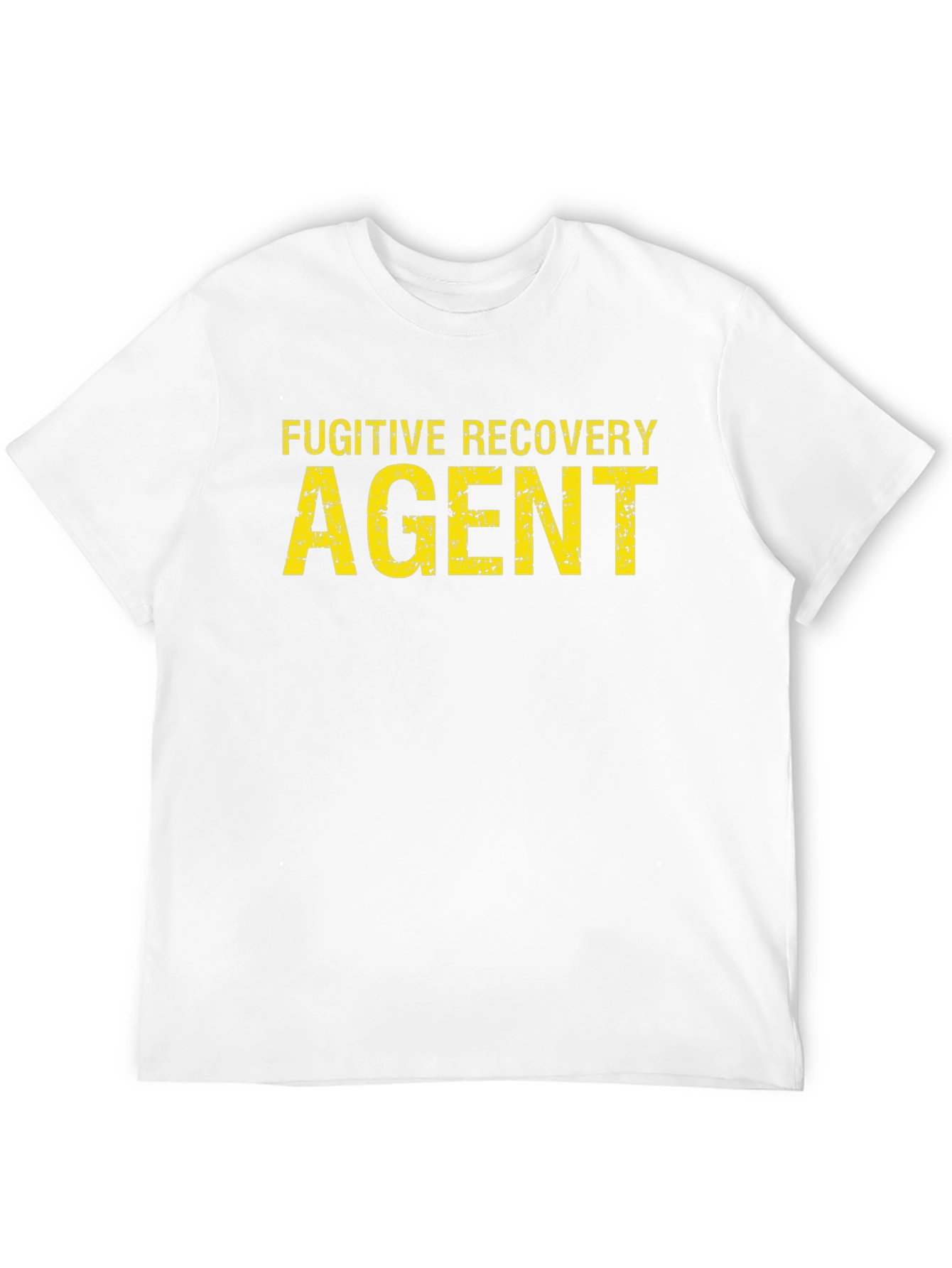 Fugitive Recovery Agent Graphic Tee - Black