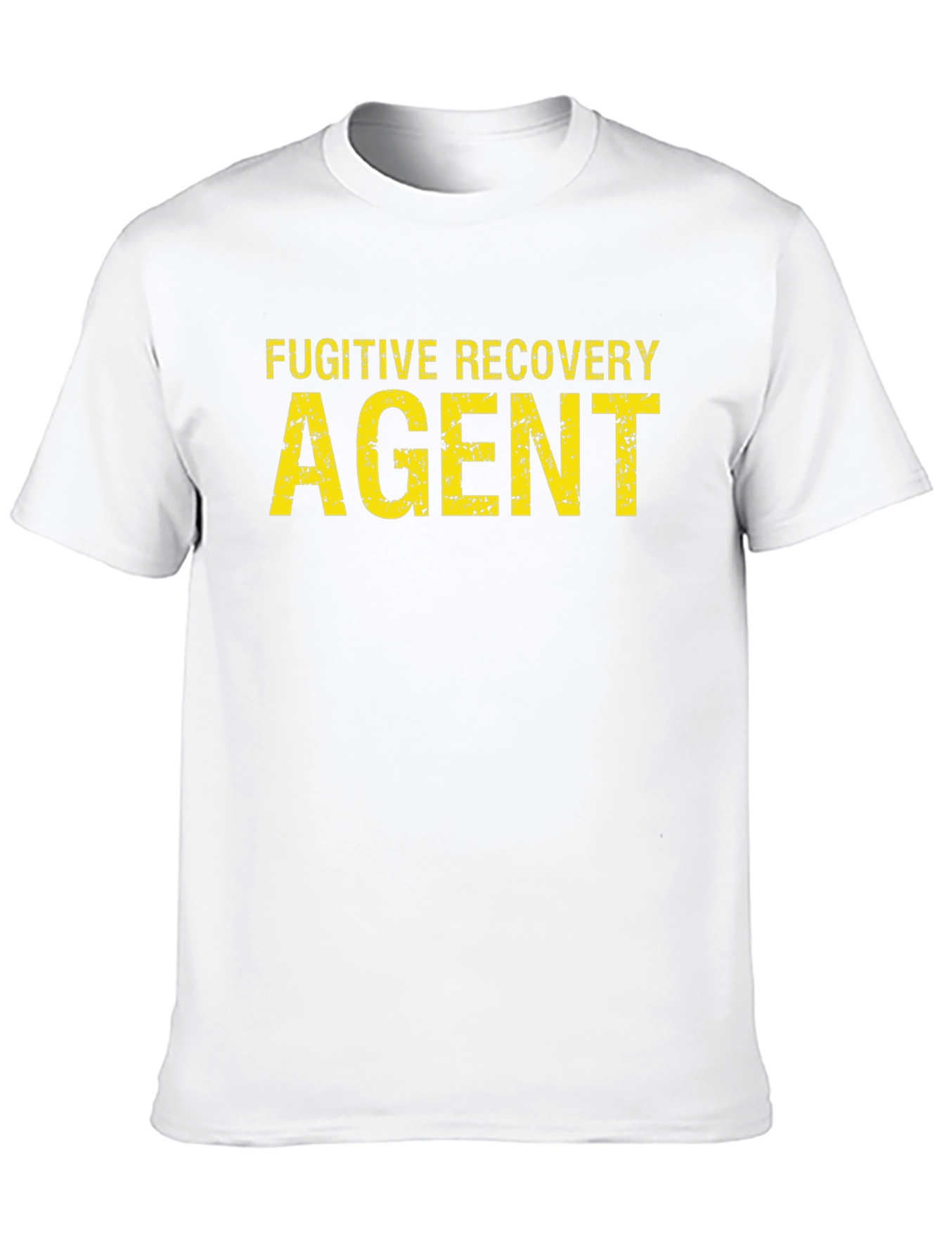Fugitive Recovery Agent Graphic Tee - Black