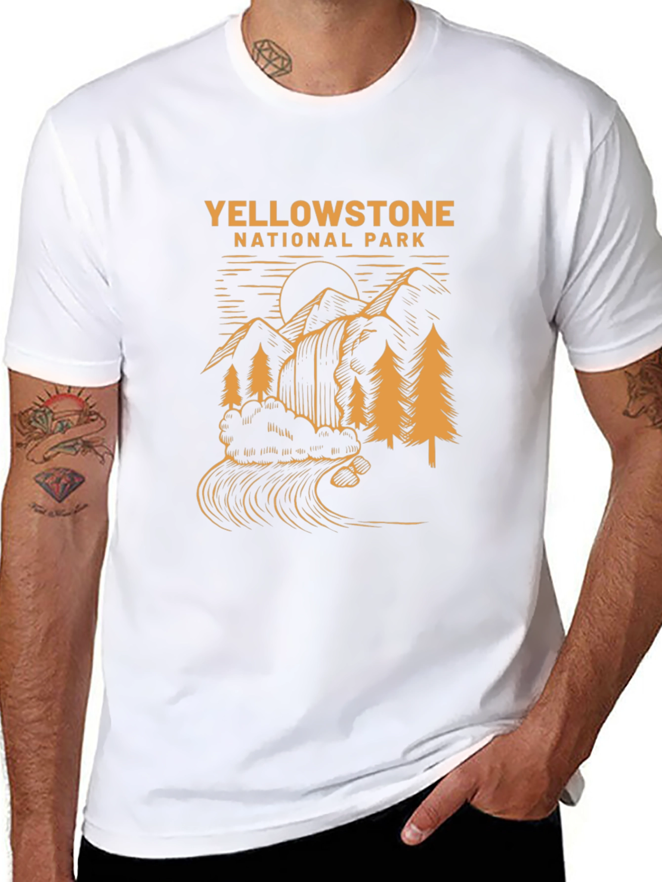 Yellowstone National Park Graphic Tee