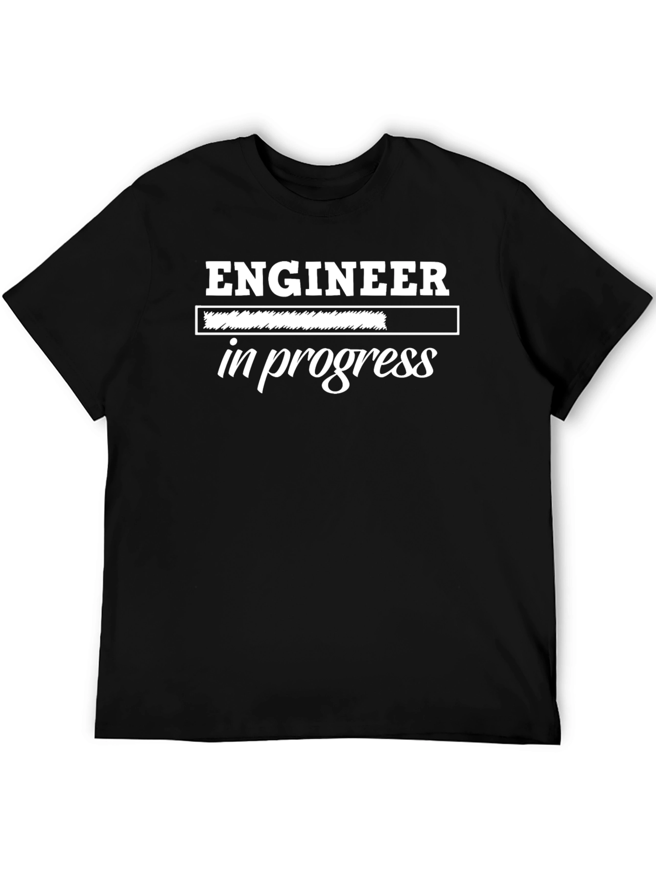 Engineer In Progress T-Shirt - Black