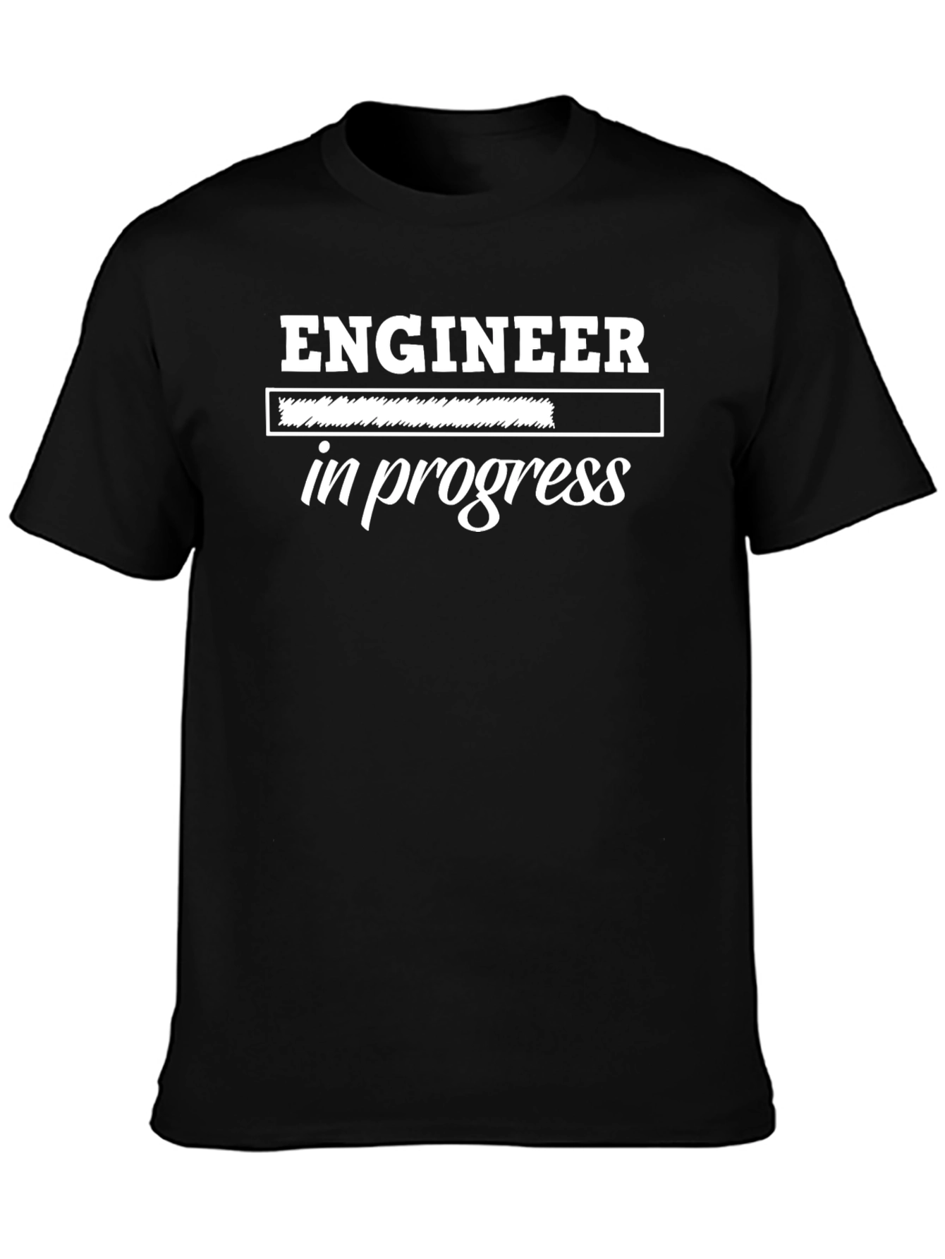 Engineer In Progress T-Shirt - Black