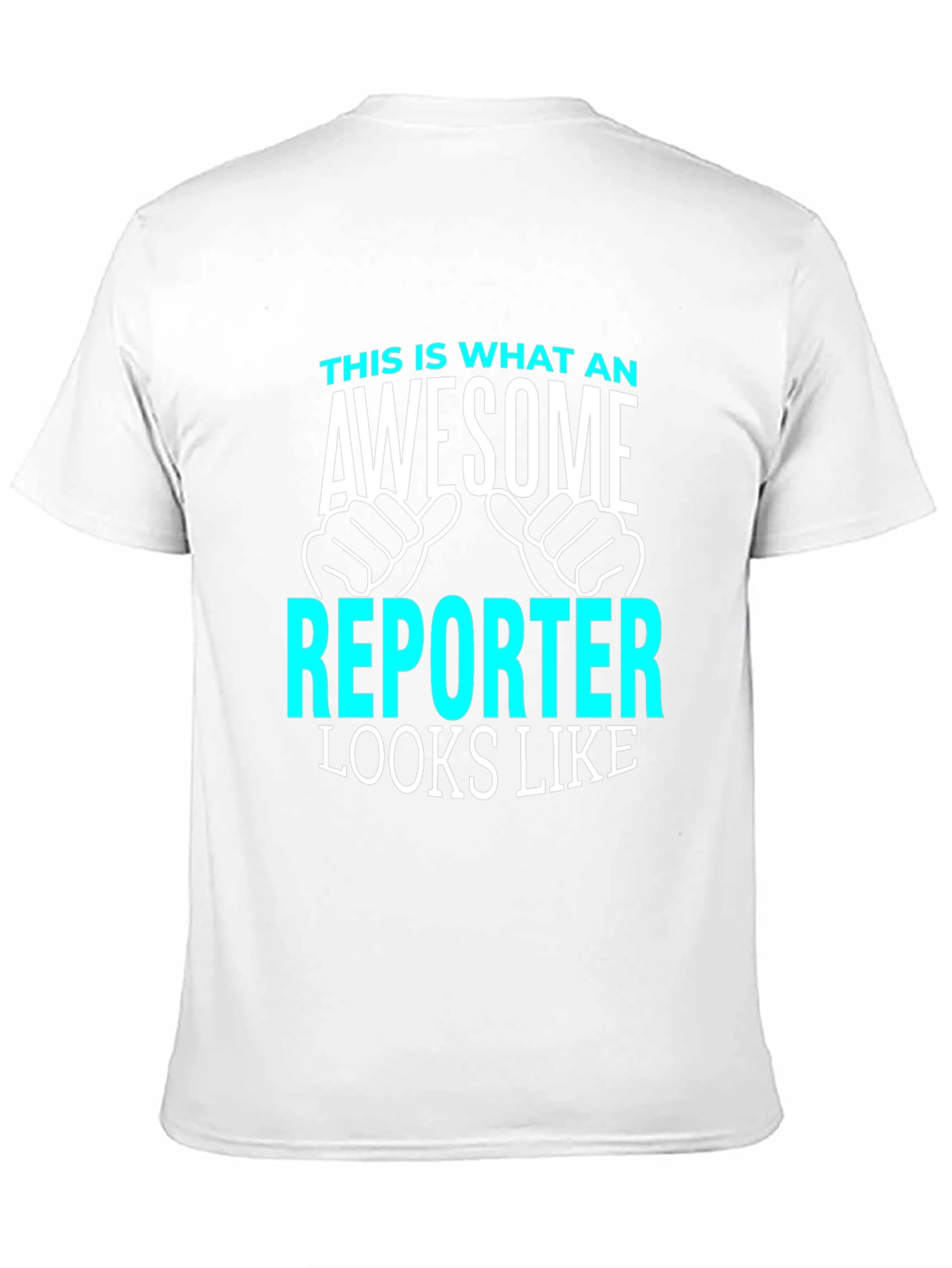Awesome Reporter T-Shirt - Funny Job Pride Tee
