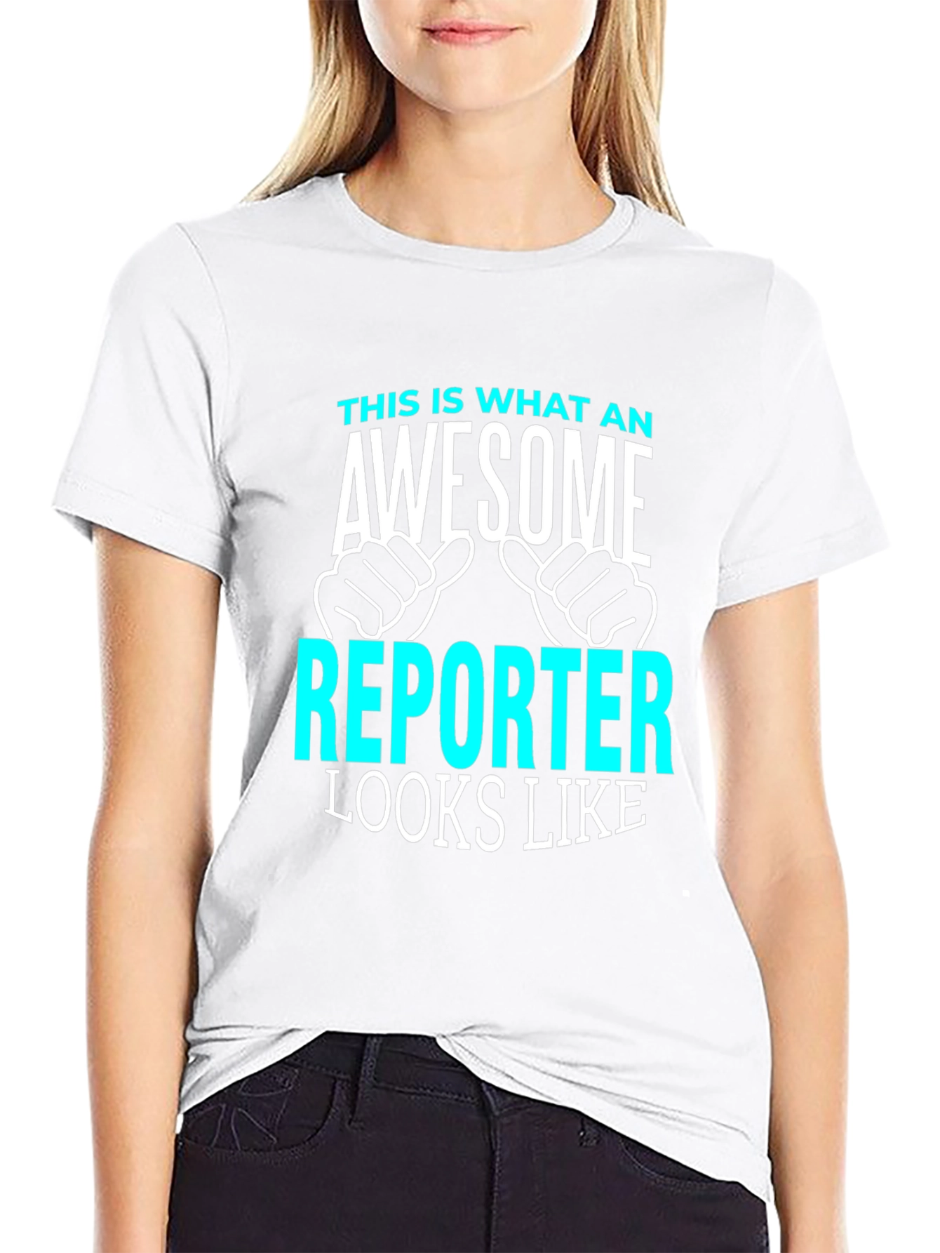 Awesome Reporter T-Shirt - Funny Job Pride Tee