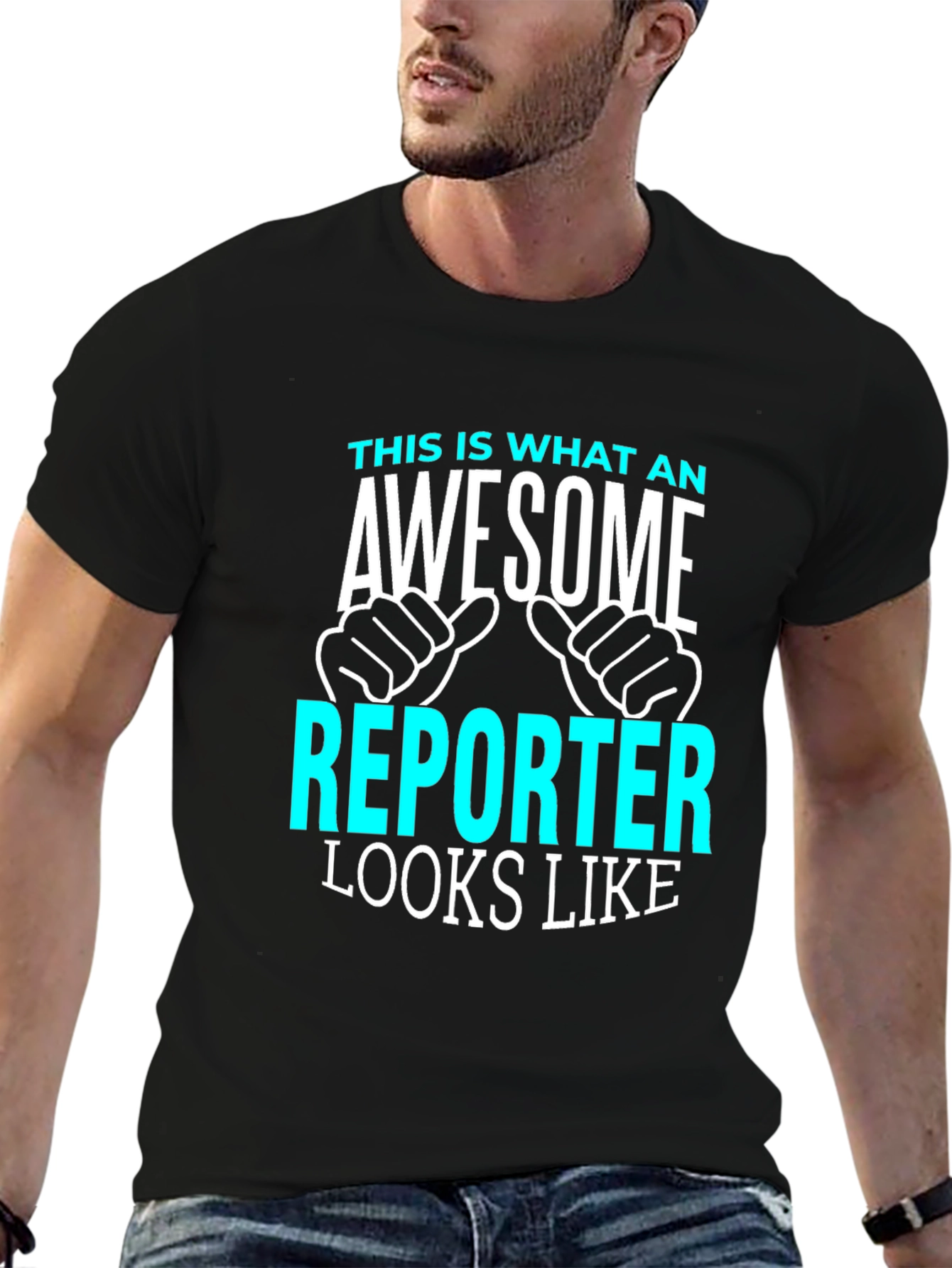 Awesome Reporter T-Shirt - Funny Job Pride Tee