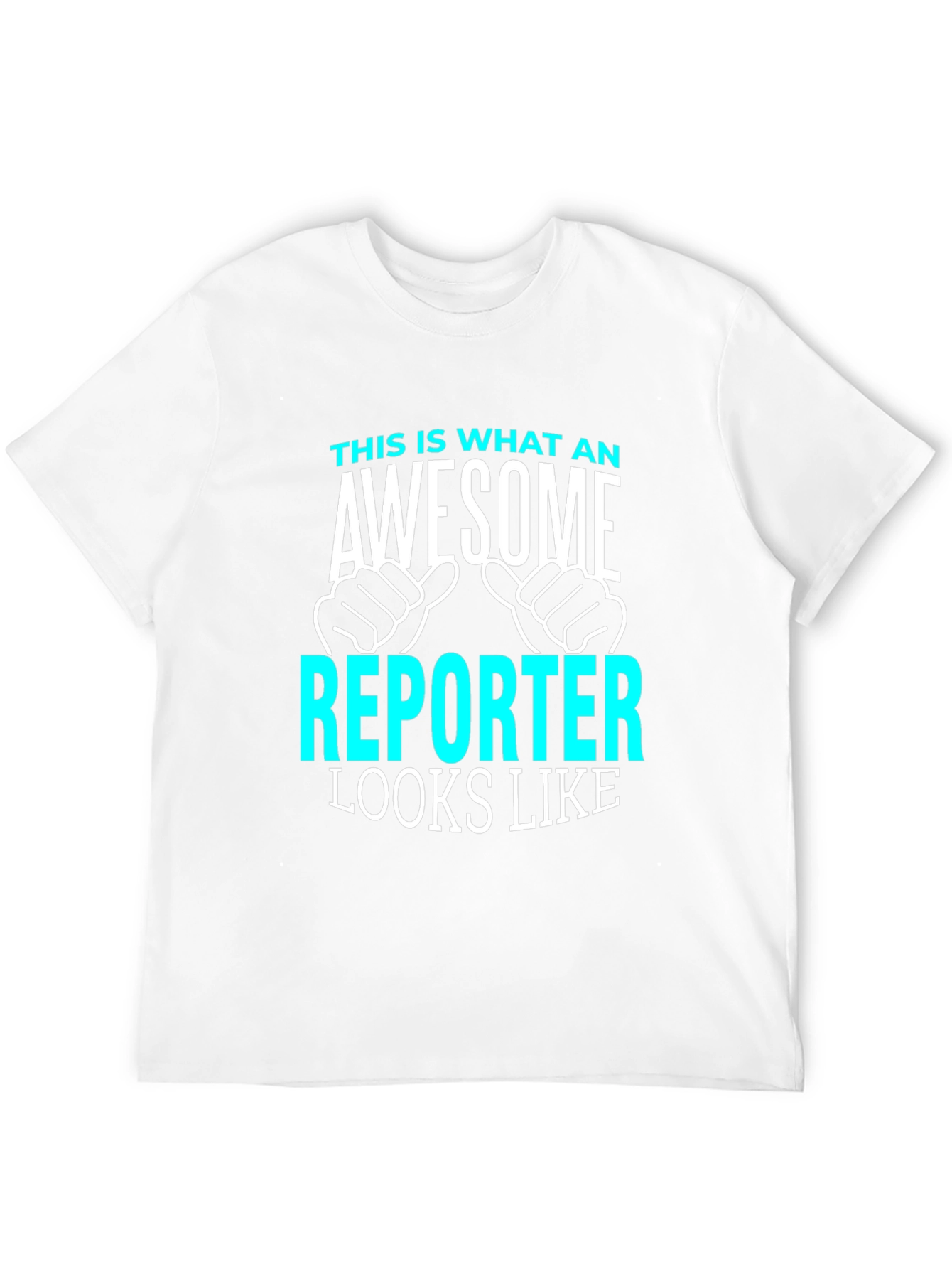 Awesome Reporter T-Shirt - Funny Job Pride Tee