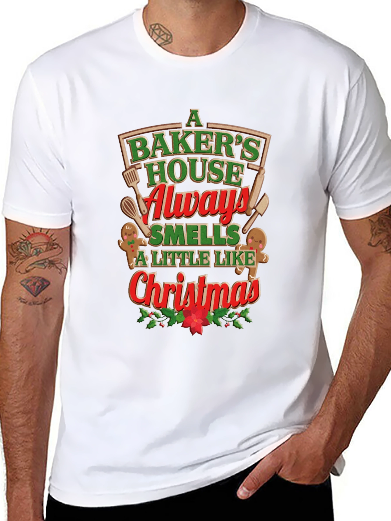 Bakers House Christmas T-Shirt