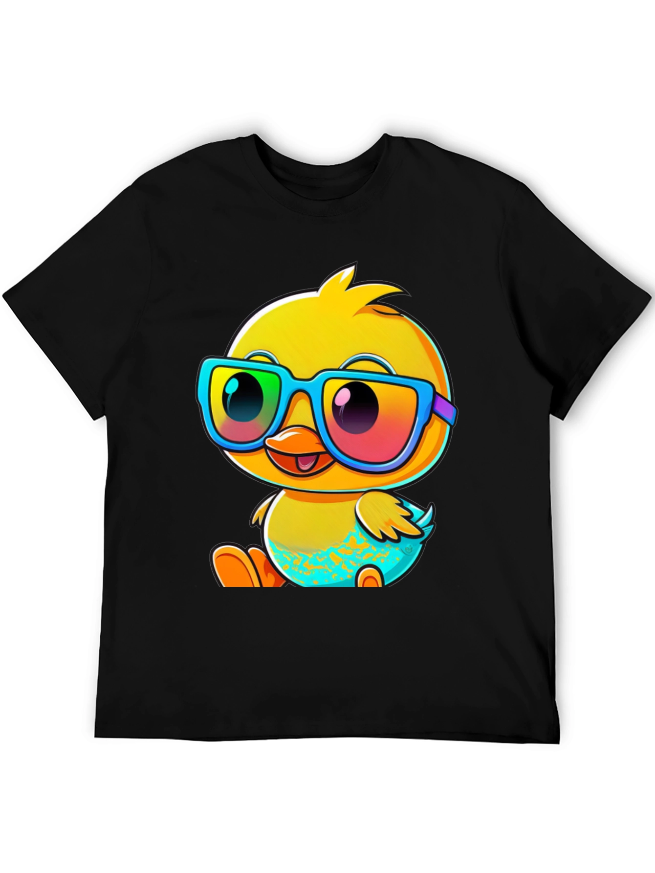 Duck With Glasses Graphic Tee - Fun & Stylish