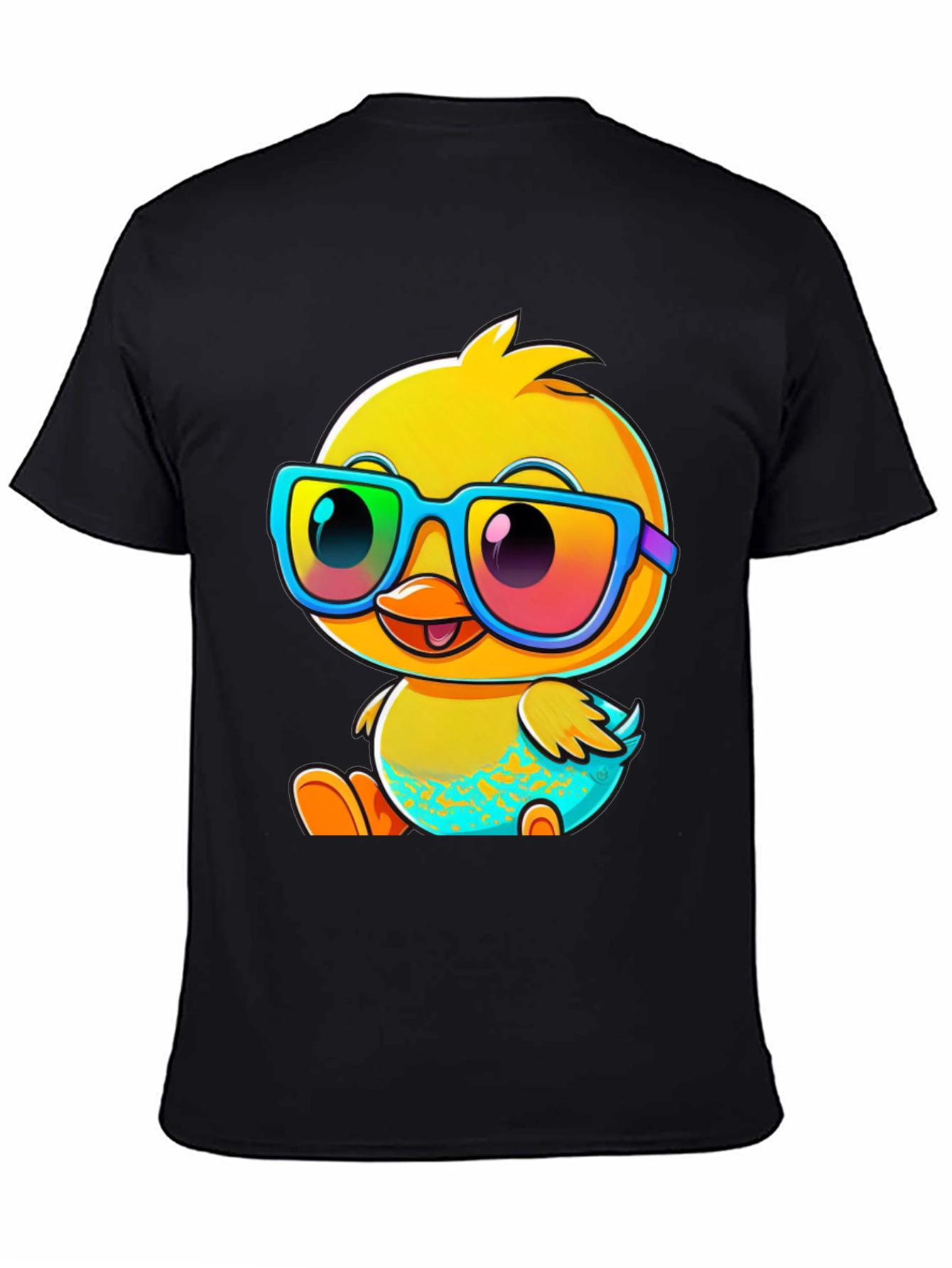 Duck With Glasses Graphic Tee - Fun & Stylish